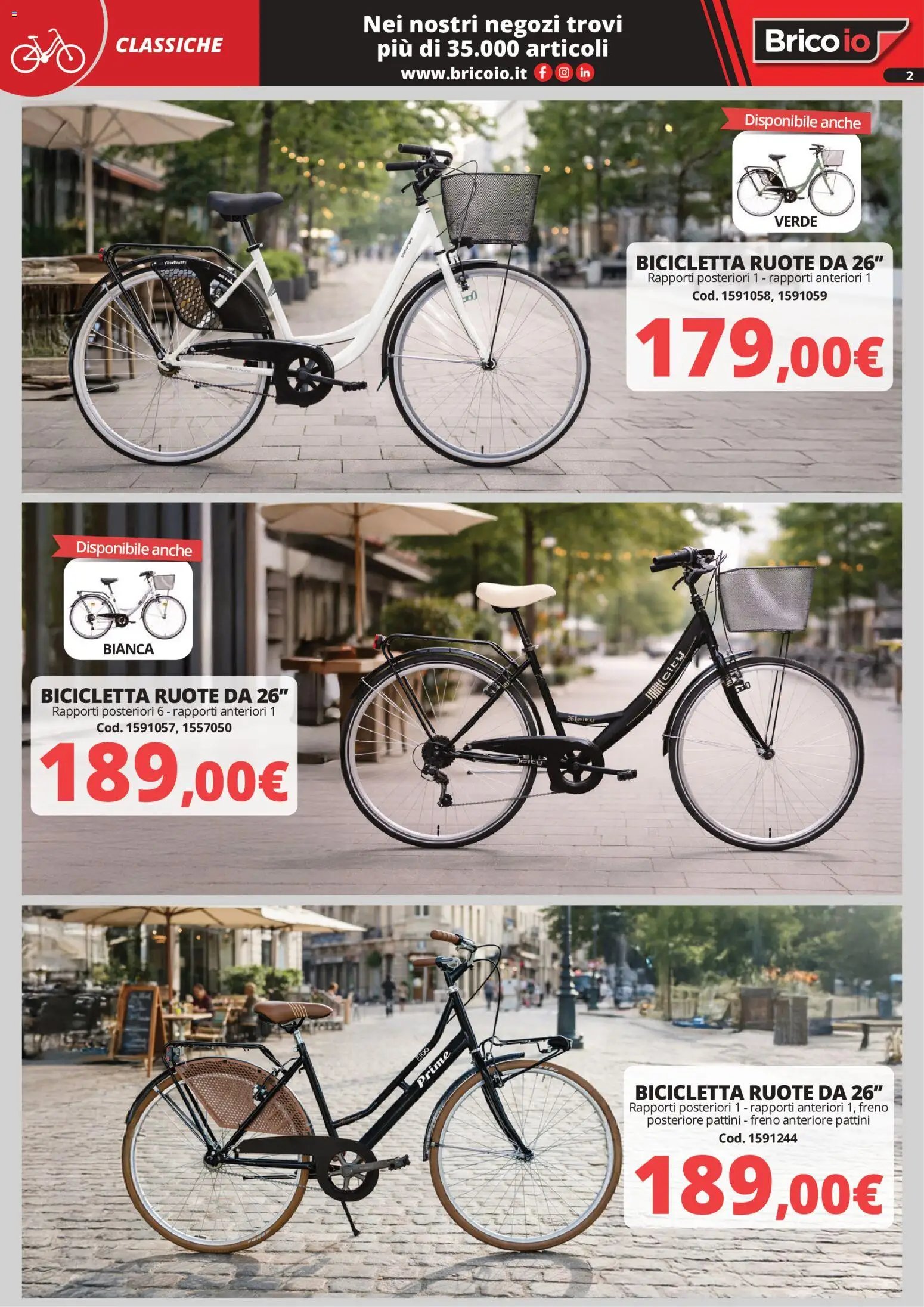 Brico io volantino Bici e Accessori (2026-05-14 - 2026-06-28)