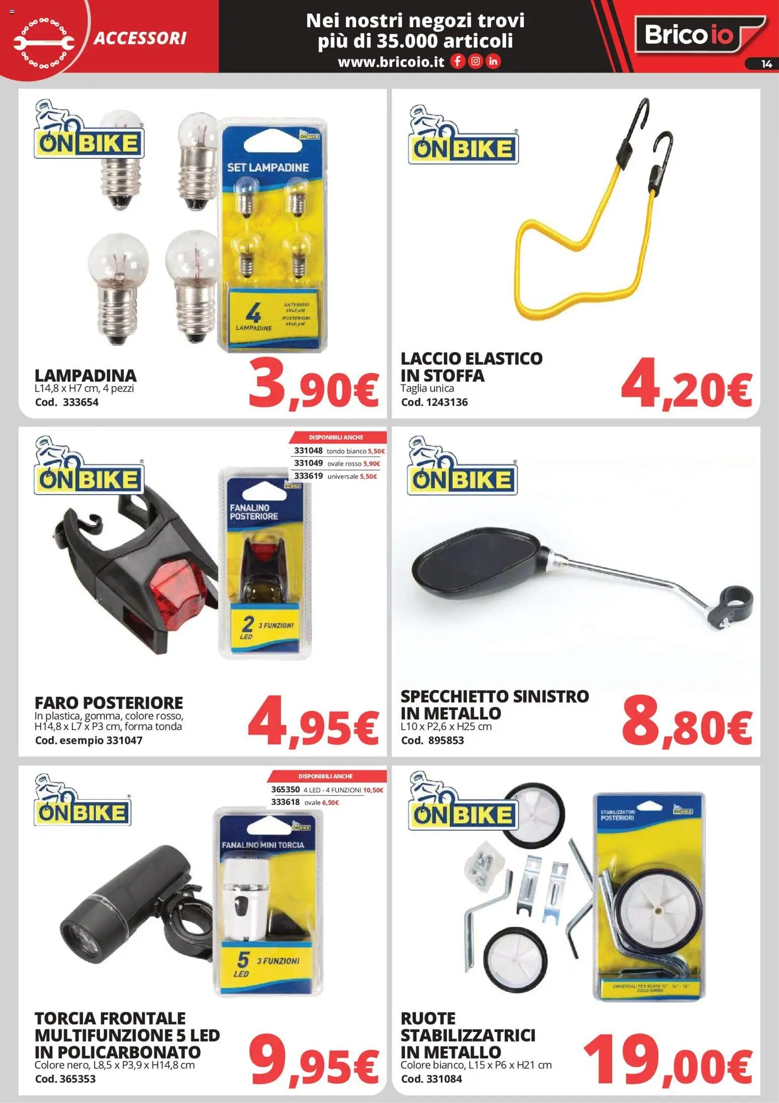 Brico io volantino Bici e Accessori (2026-05-14 - 2026-06-28)
