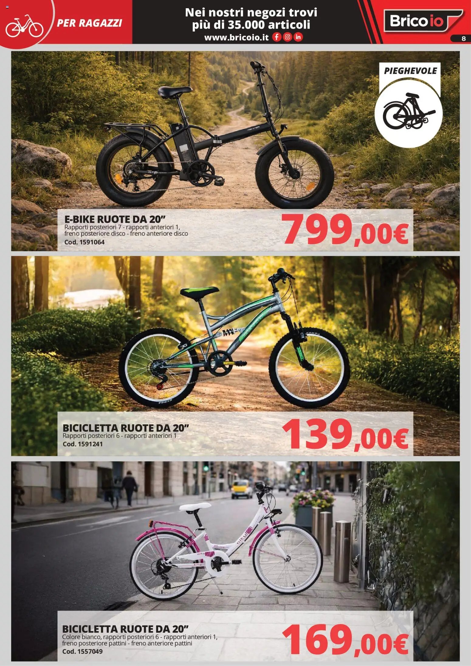 Brico io volantino Bici e Accessori (2026-05-14 - 2026-06-28)