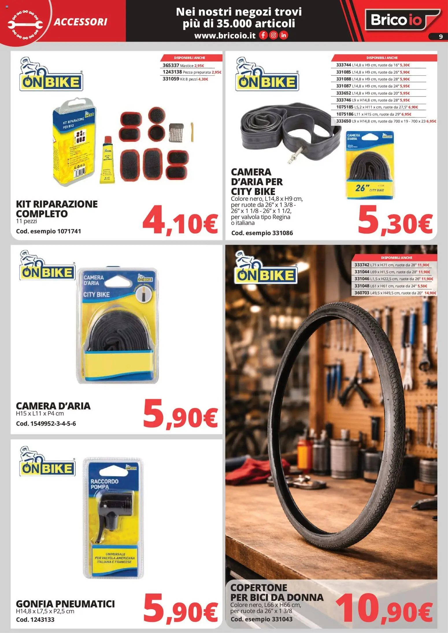 Brico io volantino Bici e Accessori (2026-05-14 - 2026-06-28)