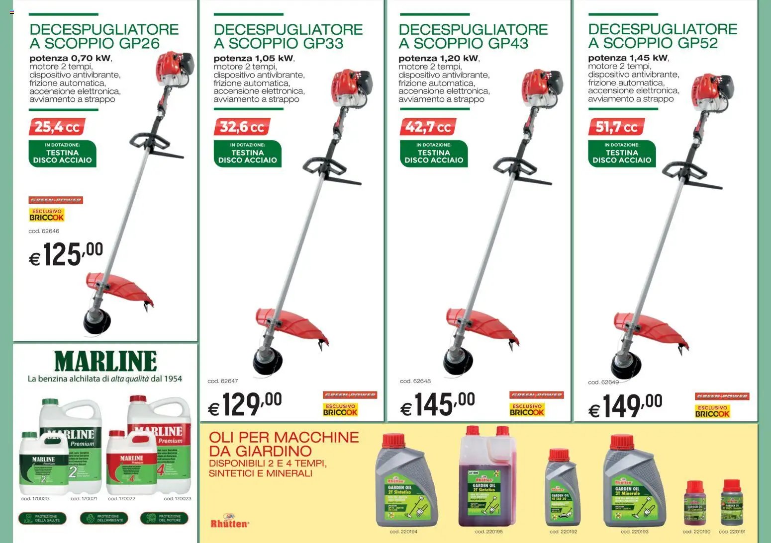 Brico OK volantino Macchine Da Giardino