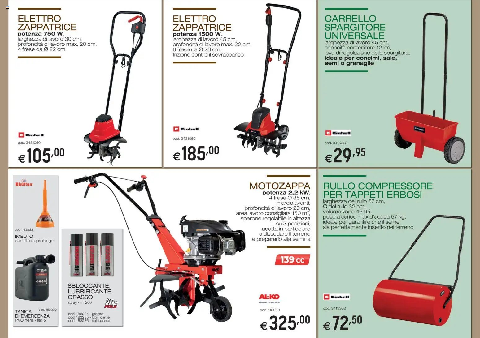 Brico OK volantino Macchine Da Giardino