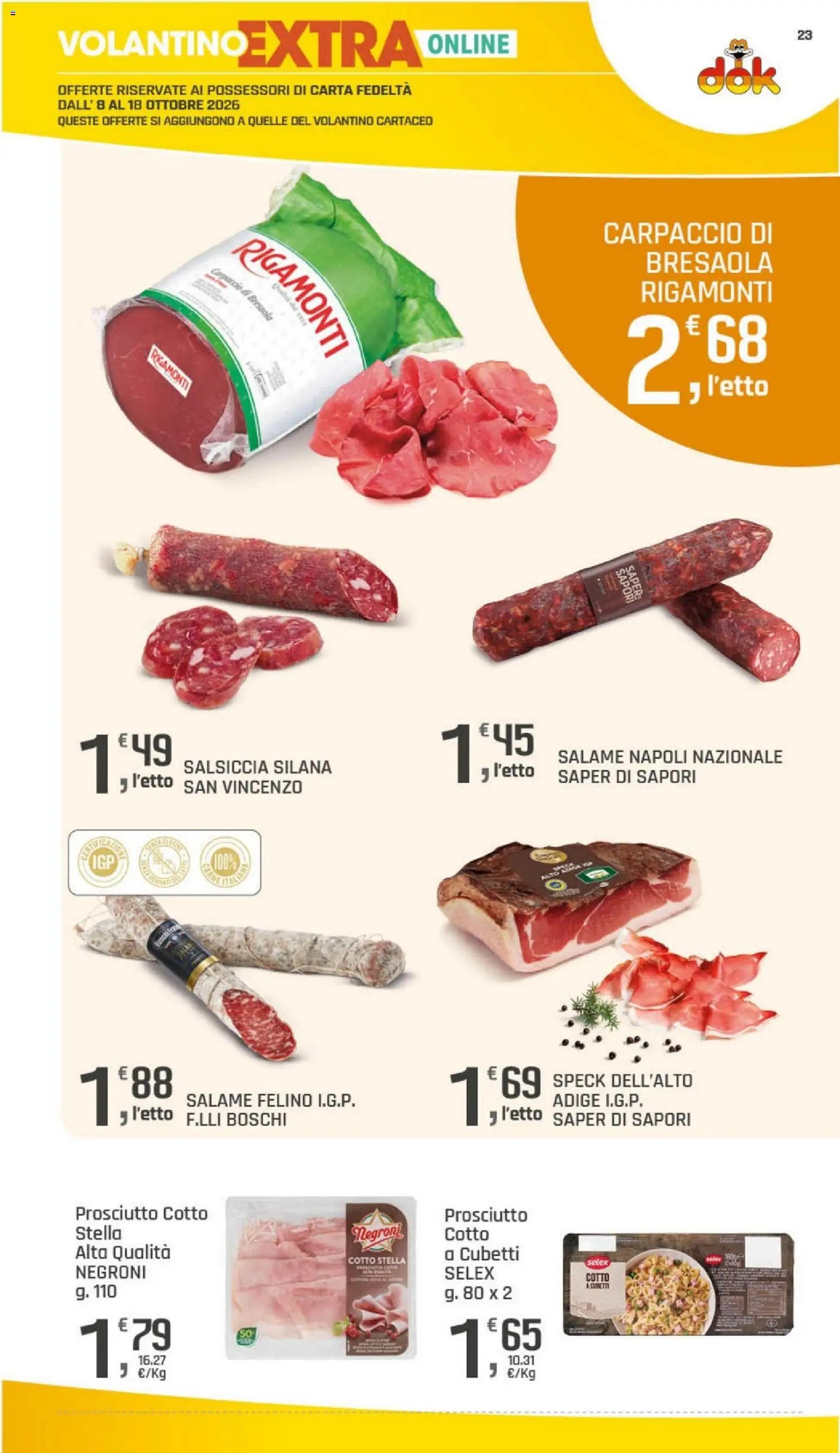DOK volantino Apice, Pietrelcina, Paduli