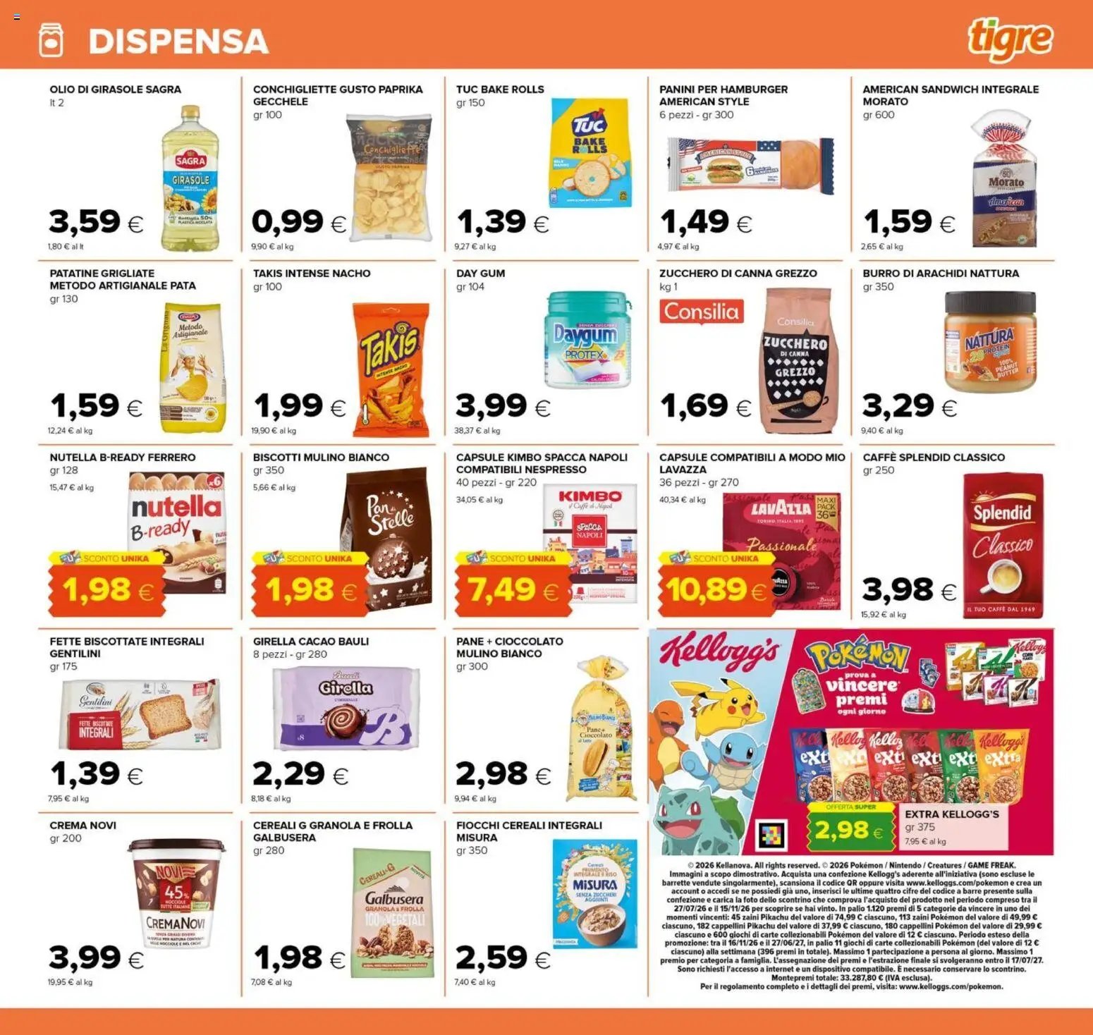 Tigre volantino Roma