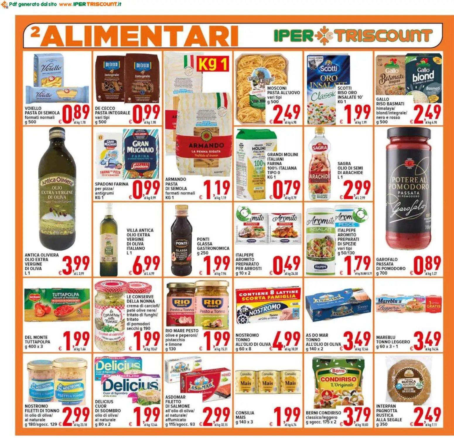 Ipertriscount volantino La Romanina