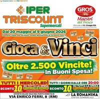 Ipertriscount volantino La Romanina