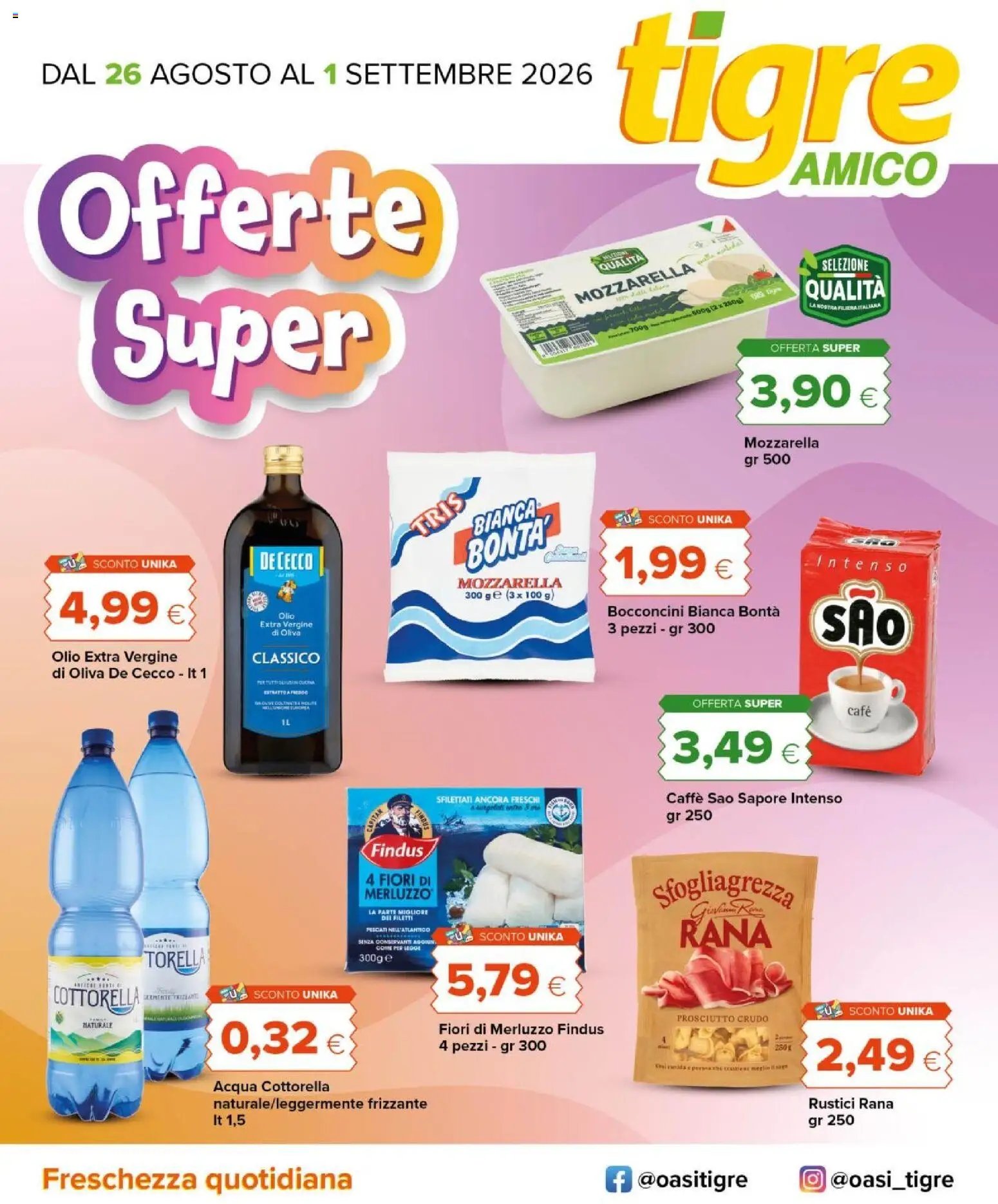 Tigre volantino Amico Offerte Super
