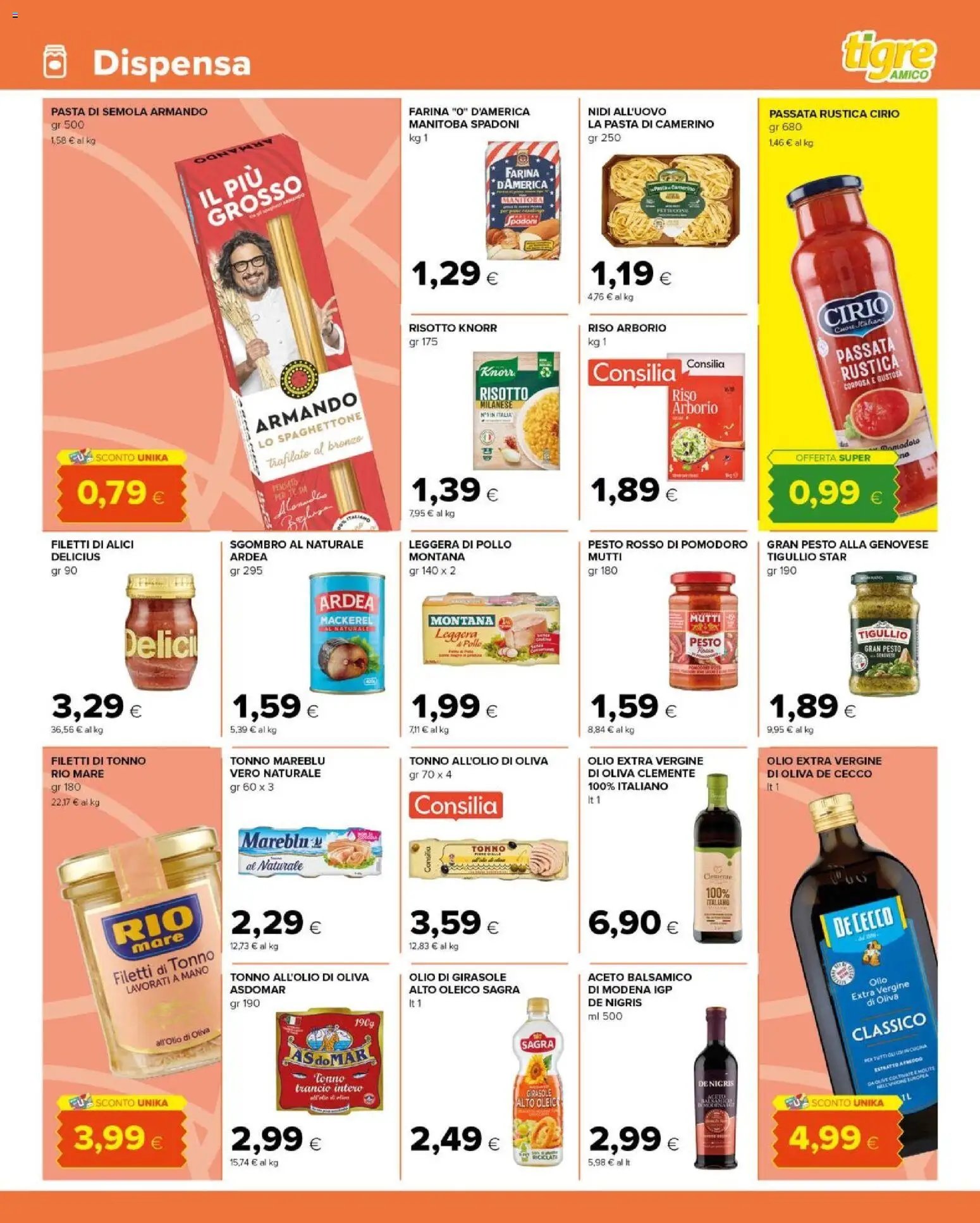 Tigre volantino Amico Offerte Super