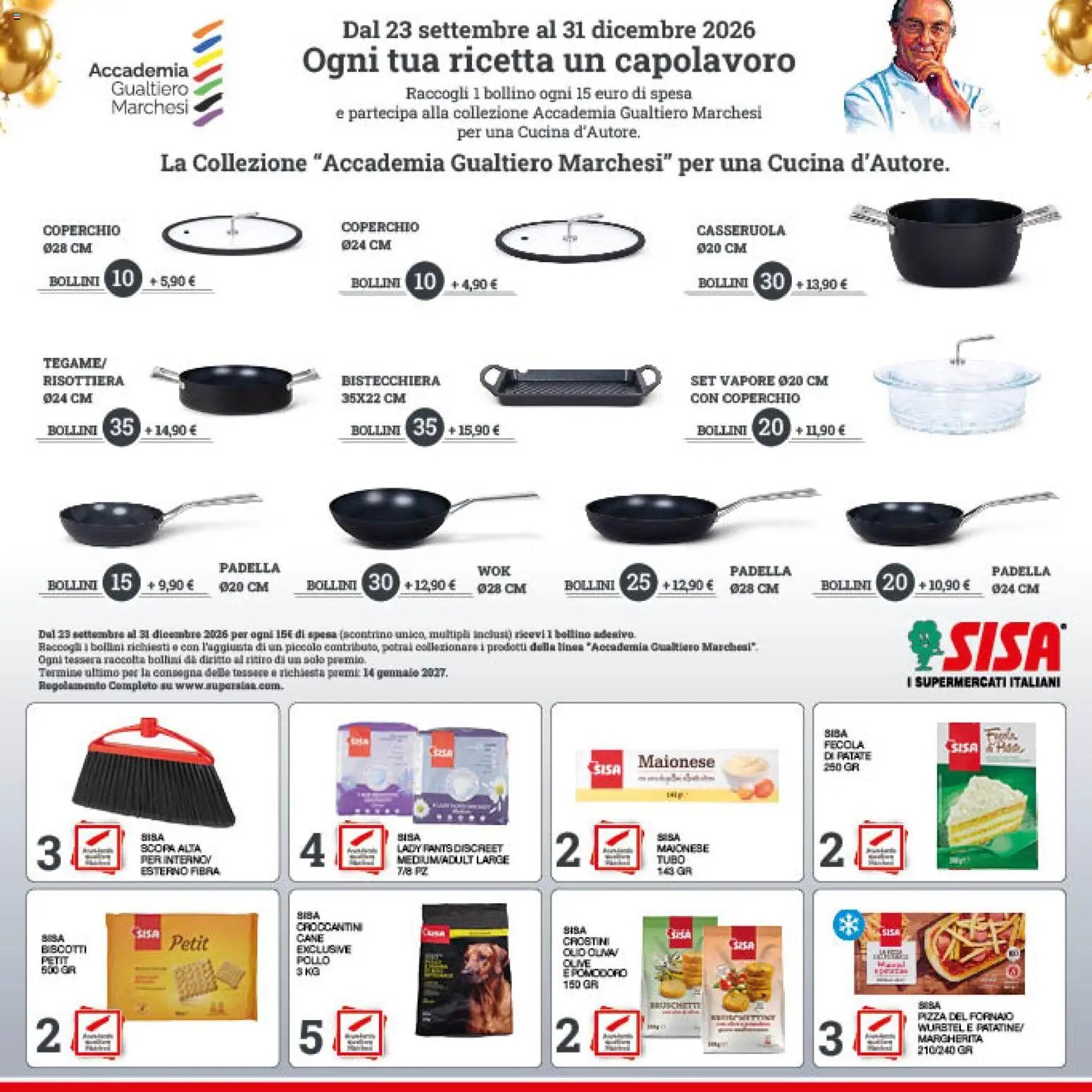 SISA volantino