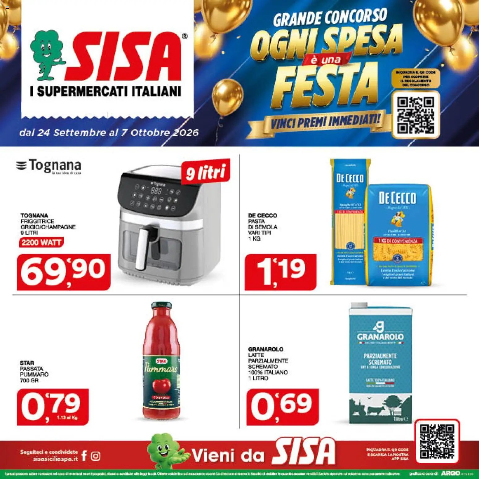 SISA volantino