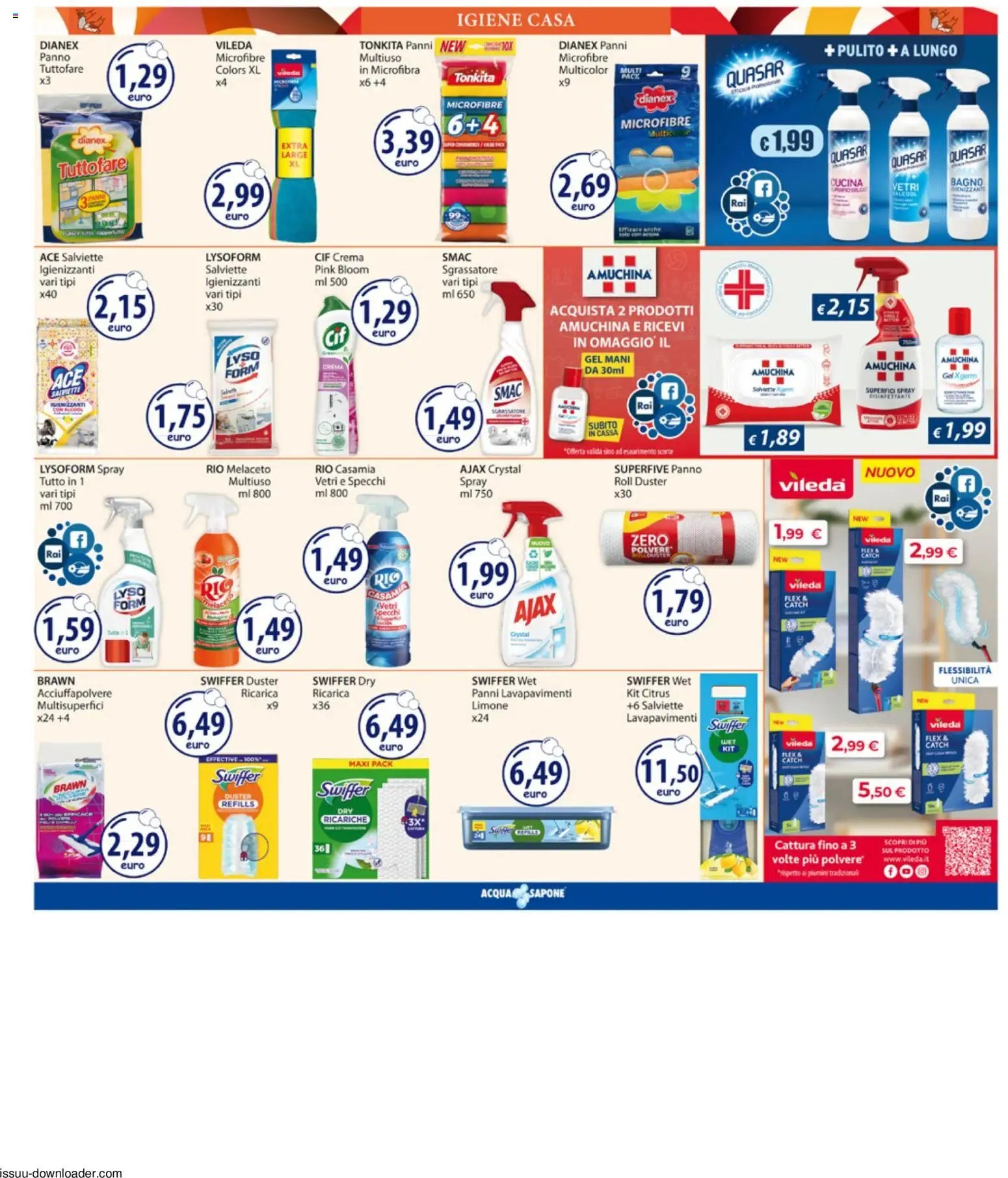 Acqua e Sapone volantino Carini