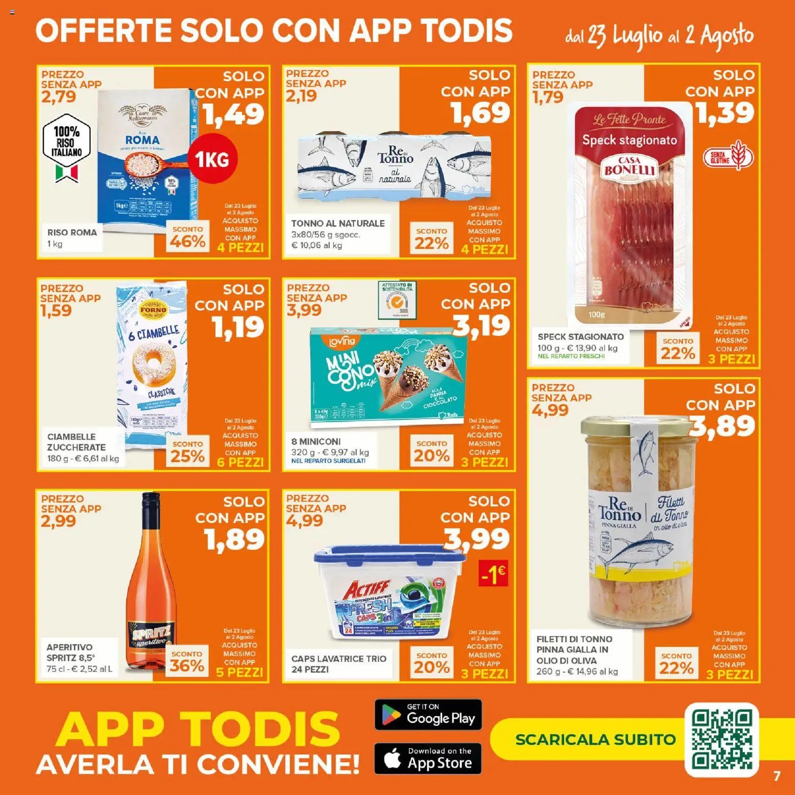 Todis volantino Toscana - Umbria