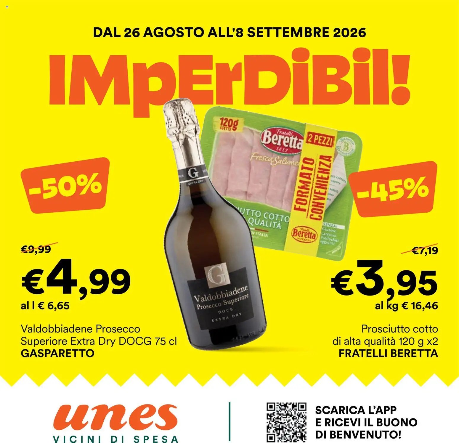 Unes volantino