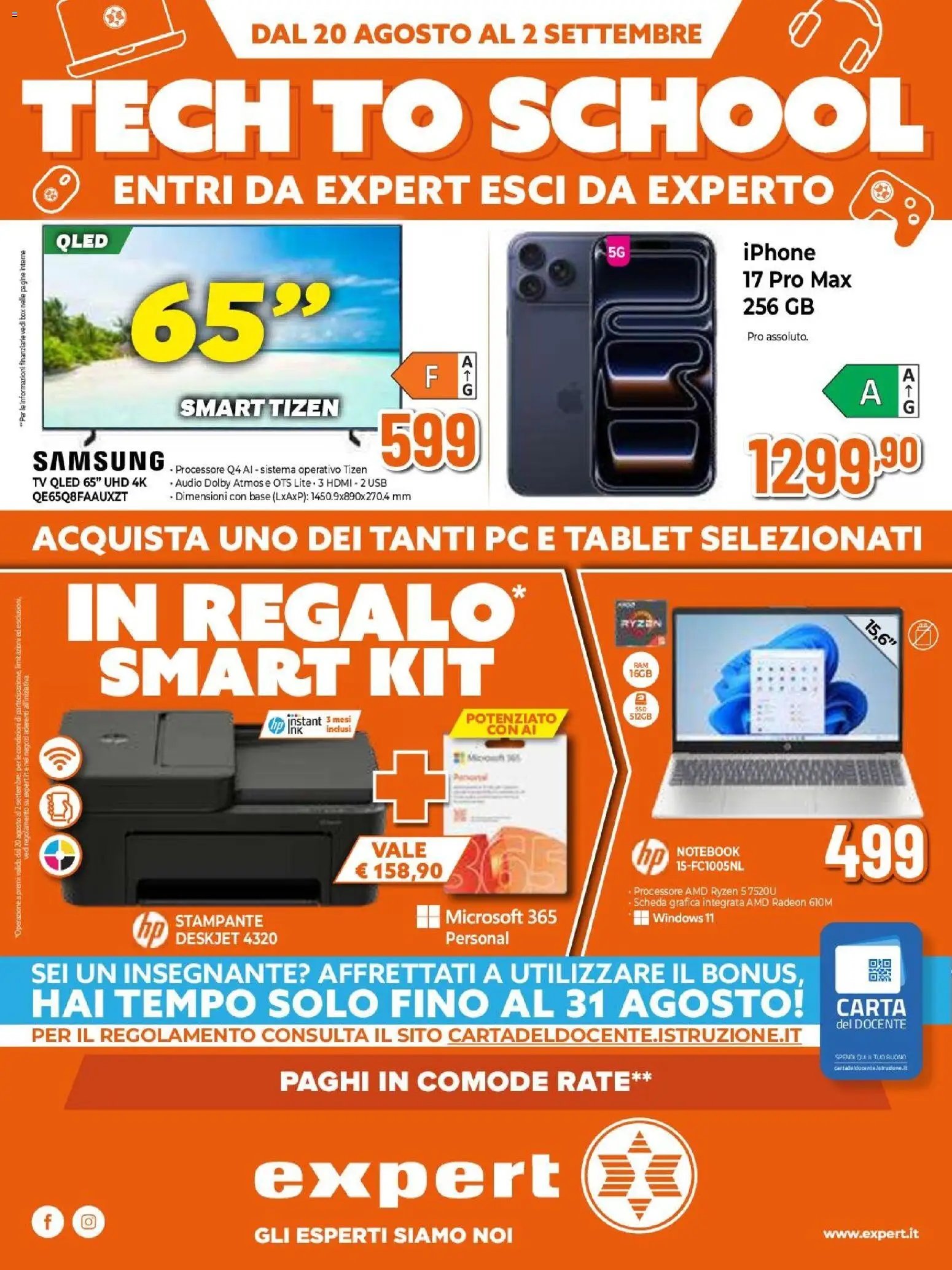 Expert volantino