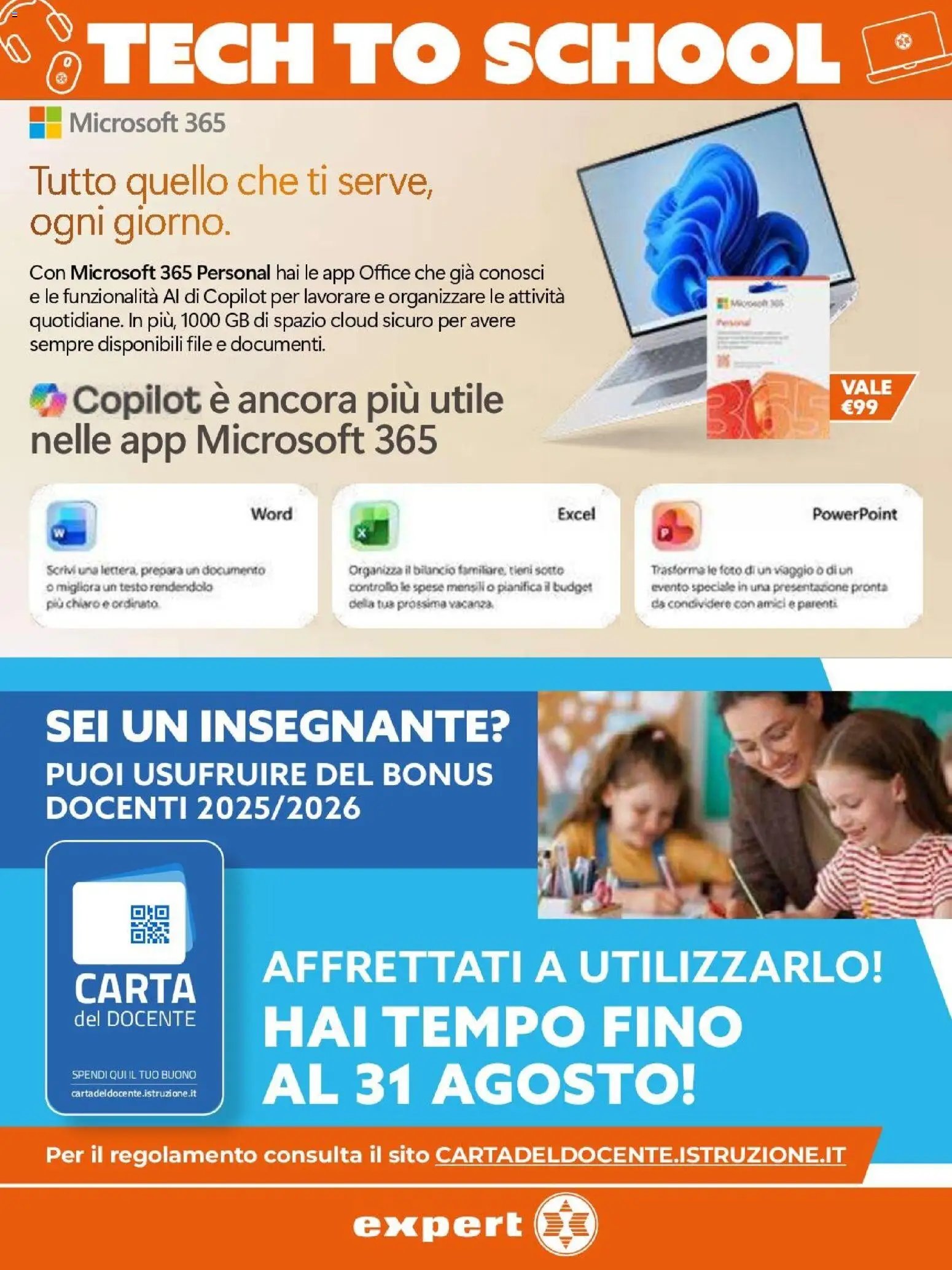 Expert volantino
