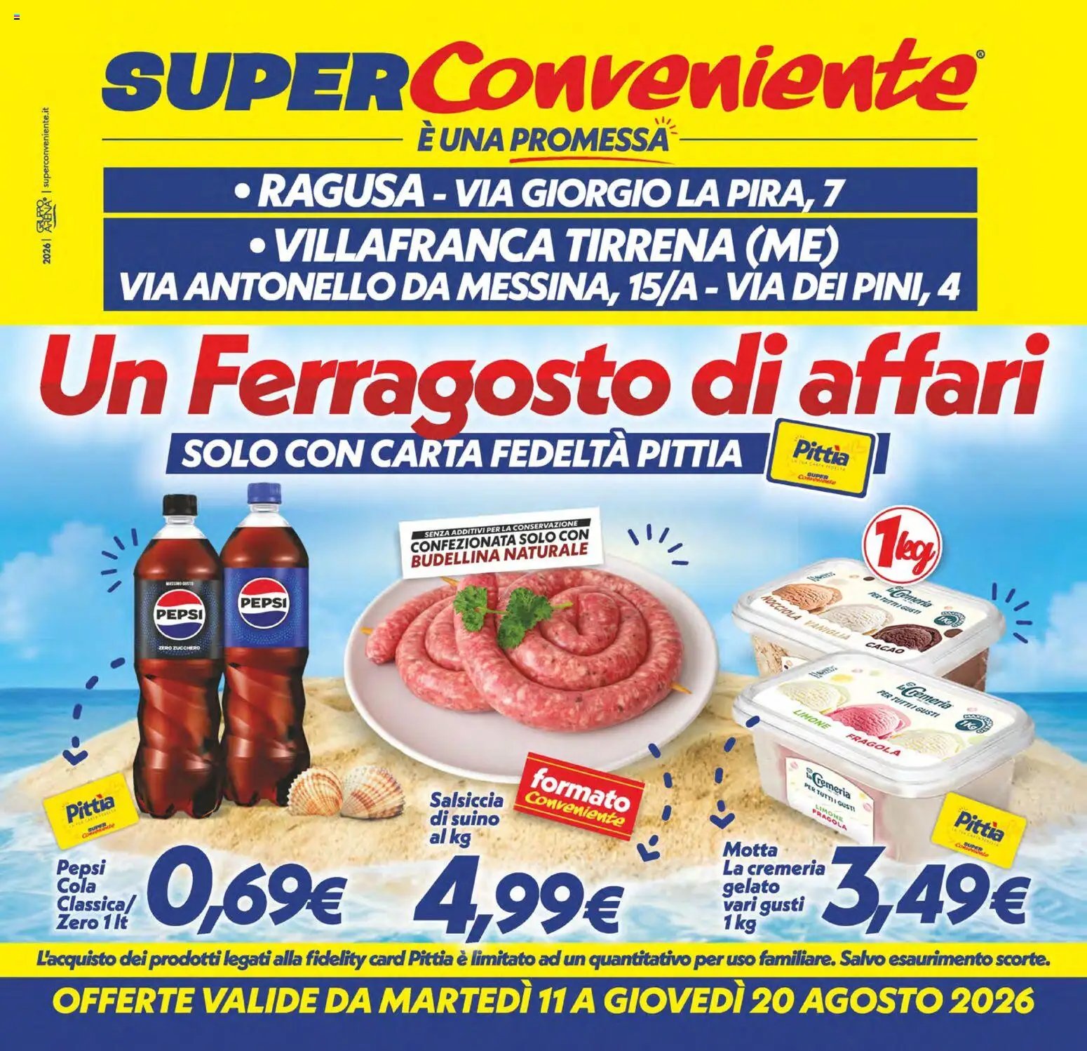 SuperConveniente volantino Ragusa, Villafranca
