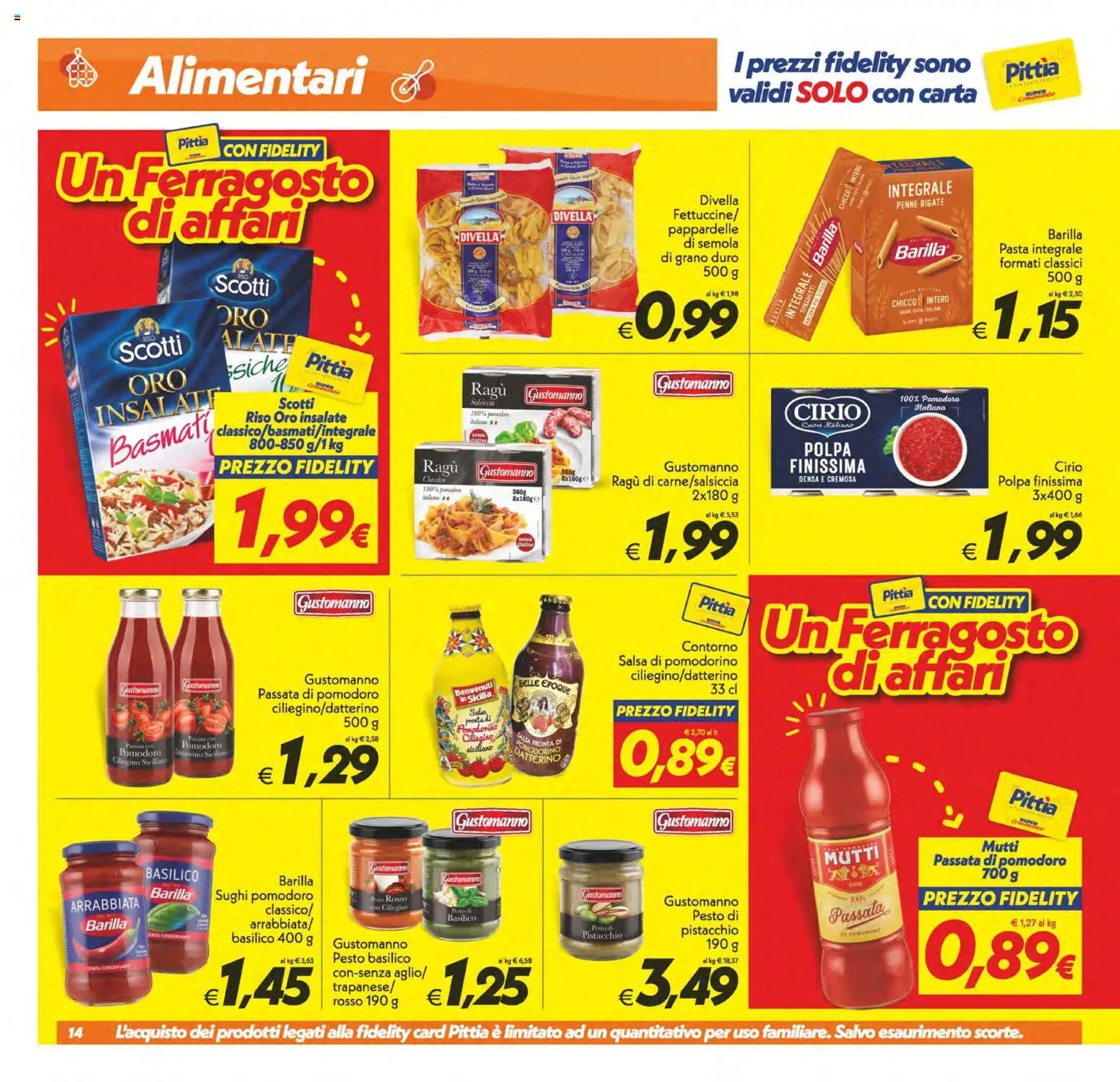 SuperConveniente volantino Ragusa, Villafranca