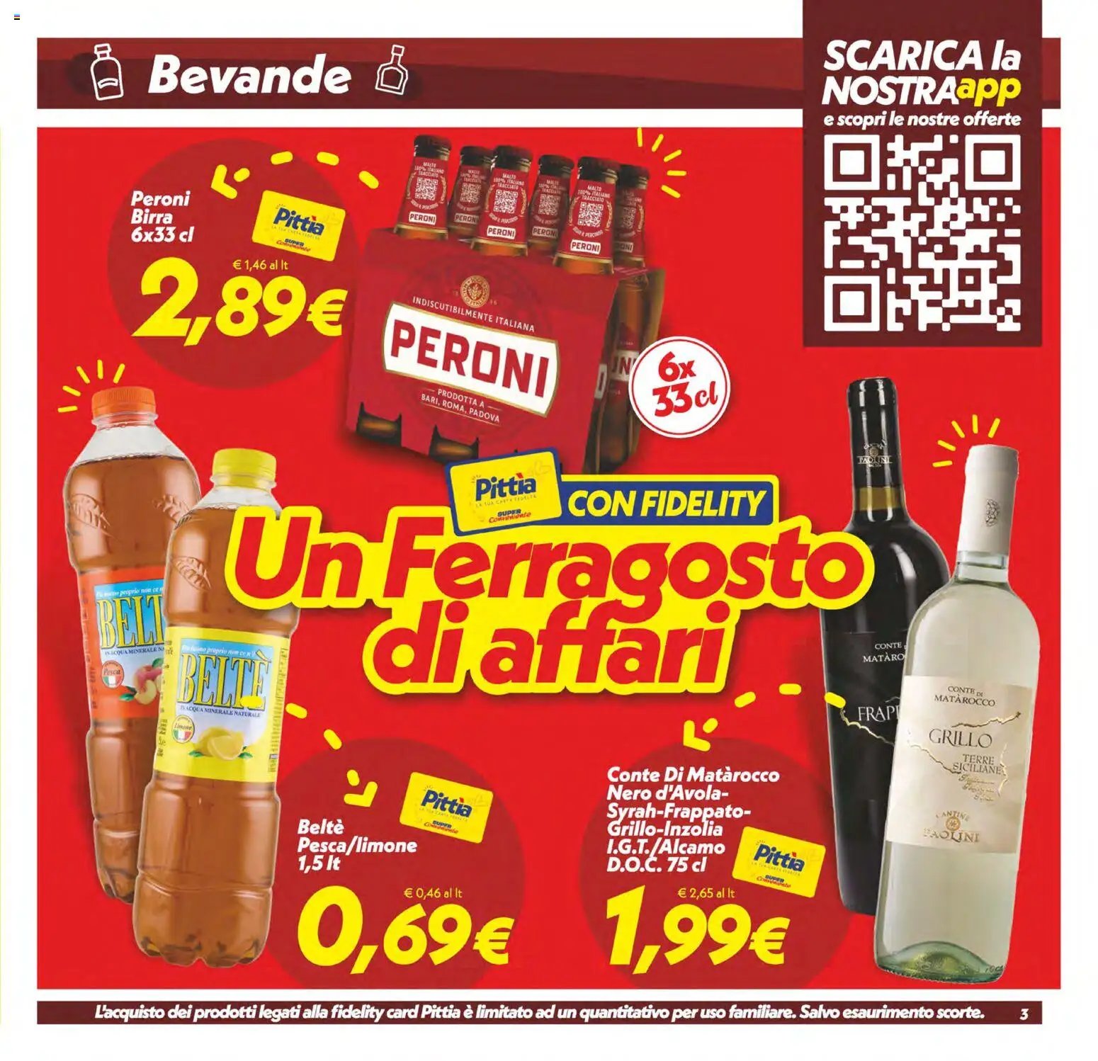 SuperConveniente volantino Ragusa, Villafranca
