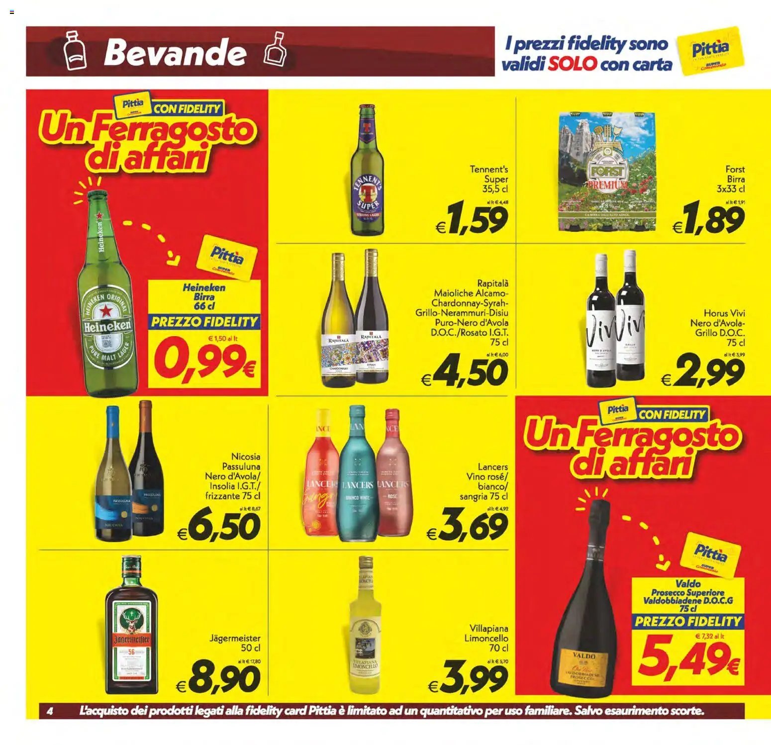 SuperConveniente volantino Ragusa, Villafranca