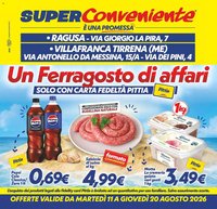 SuperConveniente volantino Ragusa, Villafranca