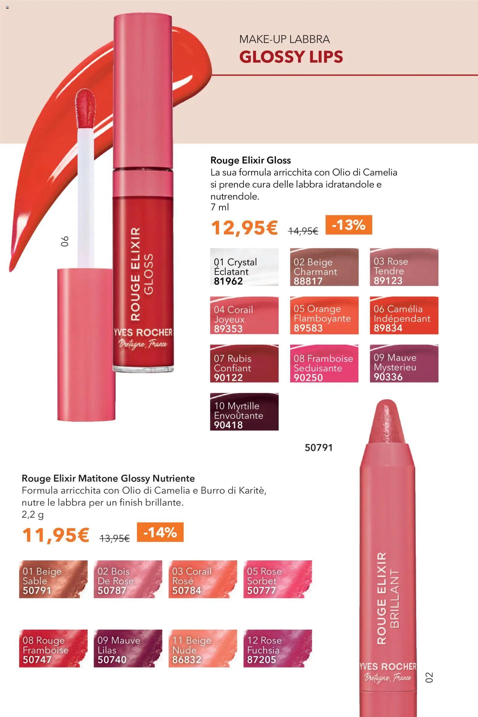 Yves Rocher catalogo Profumo