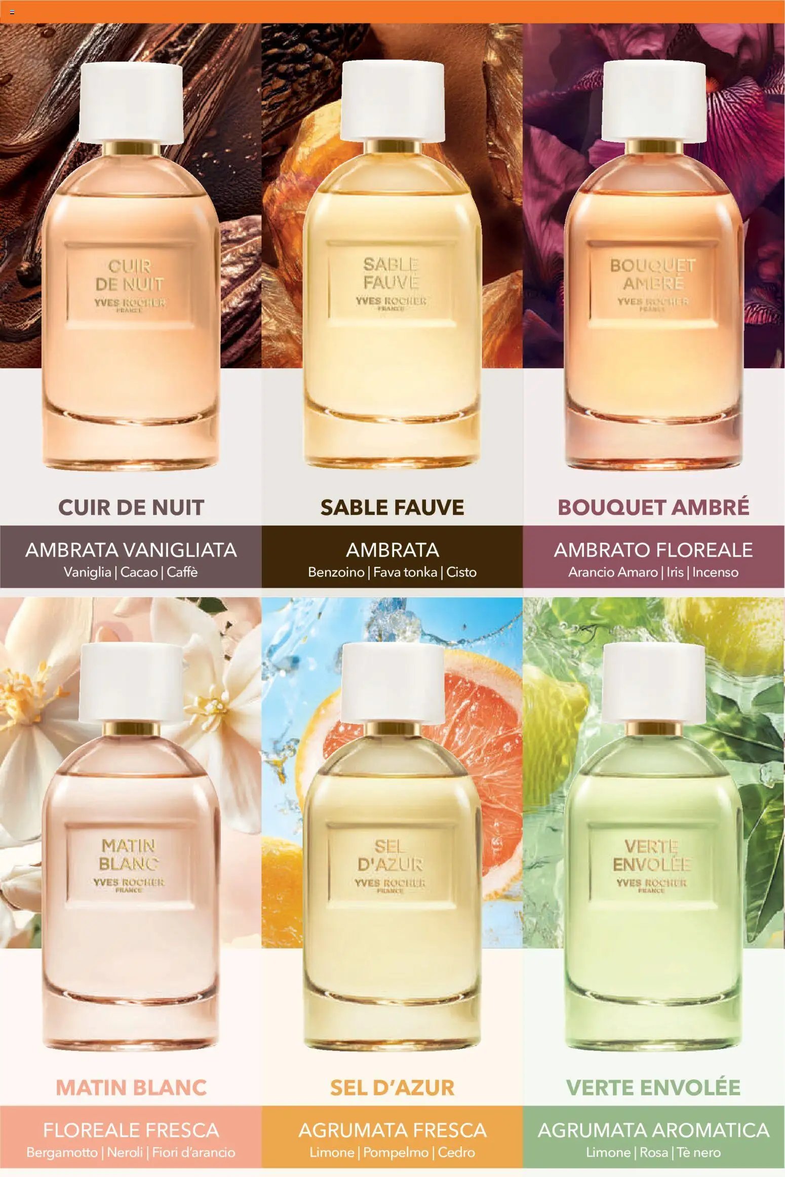 Yves Rocher catalogo Profumo
