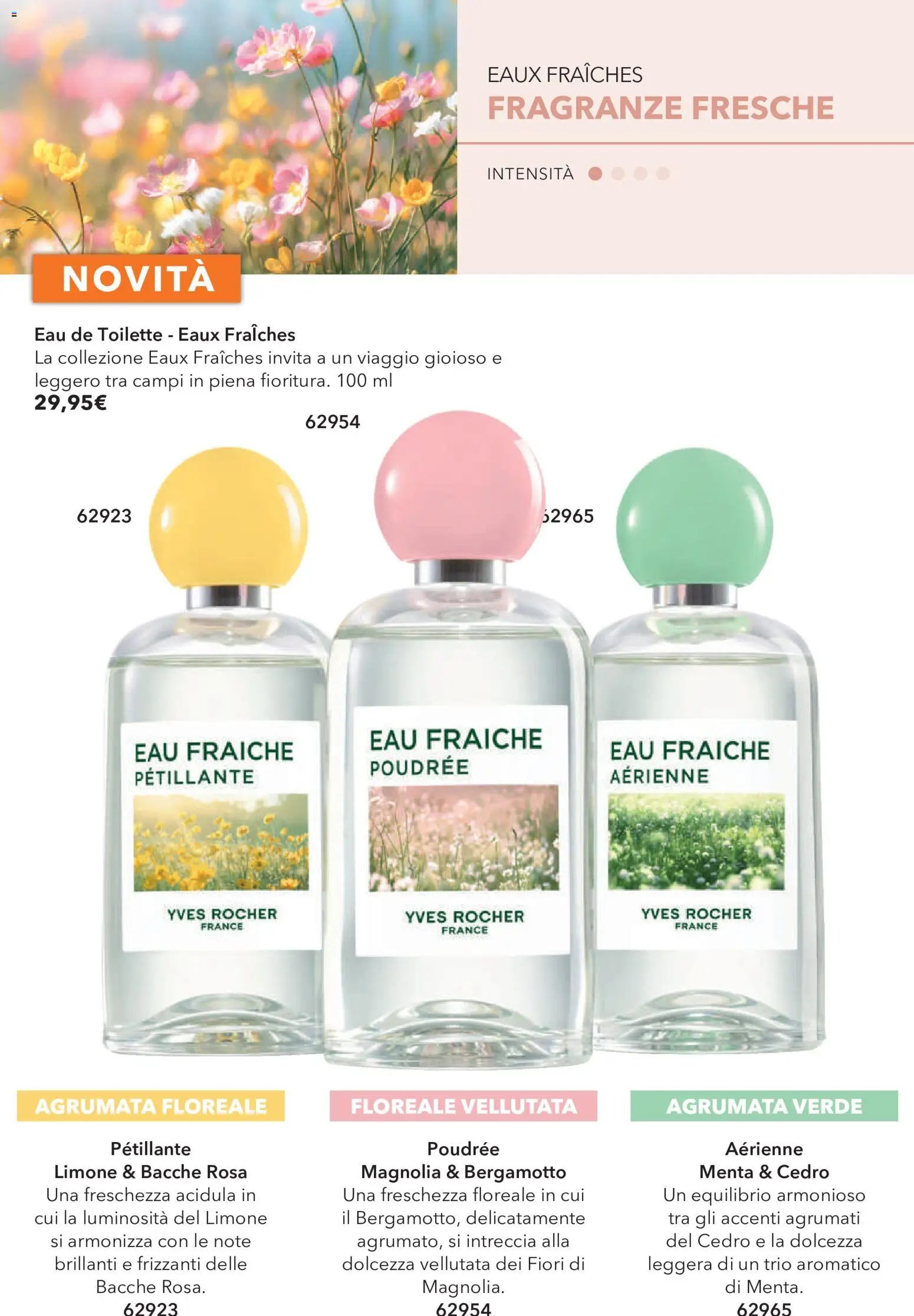 Yves Rocher catalogo Profumo