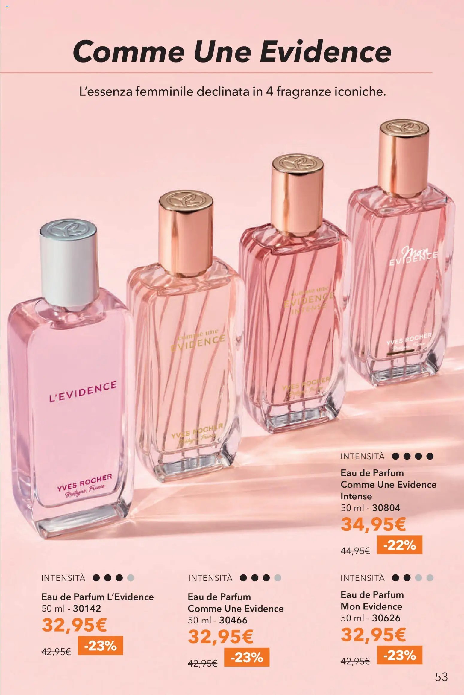 Yves Rocher catalogo Profumo