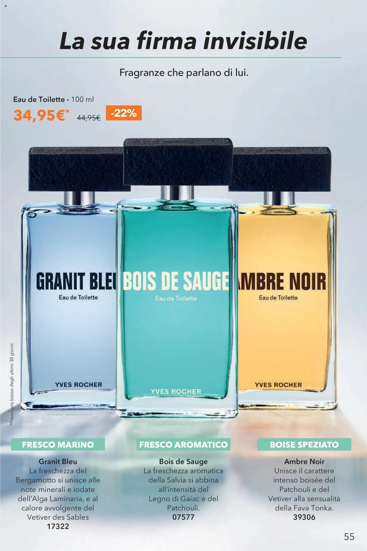 Yves Rocher catalogo Profumo