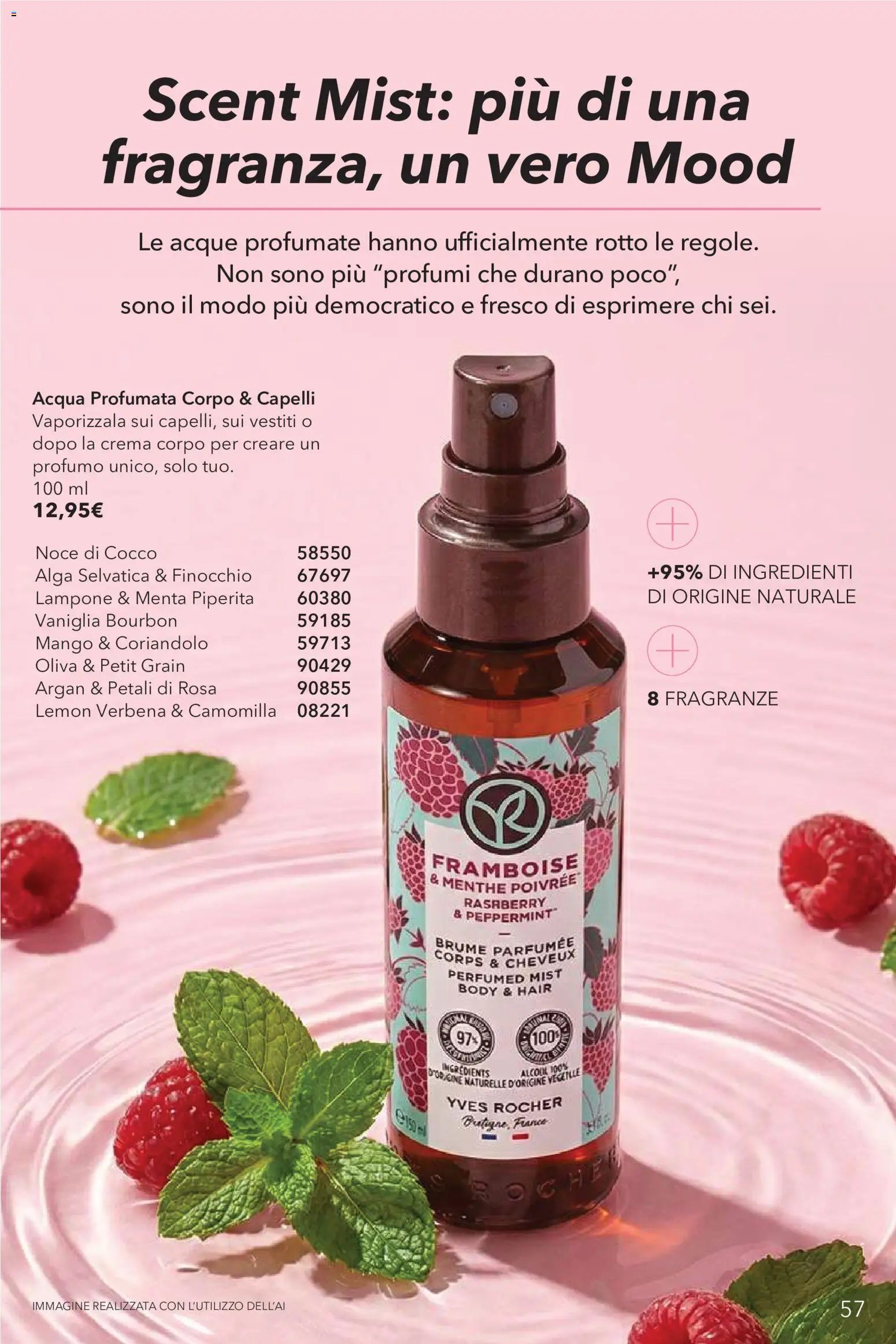 Yves Rocher catalogo Profumo