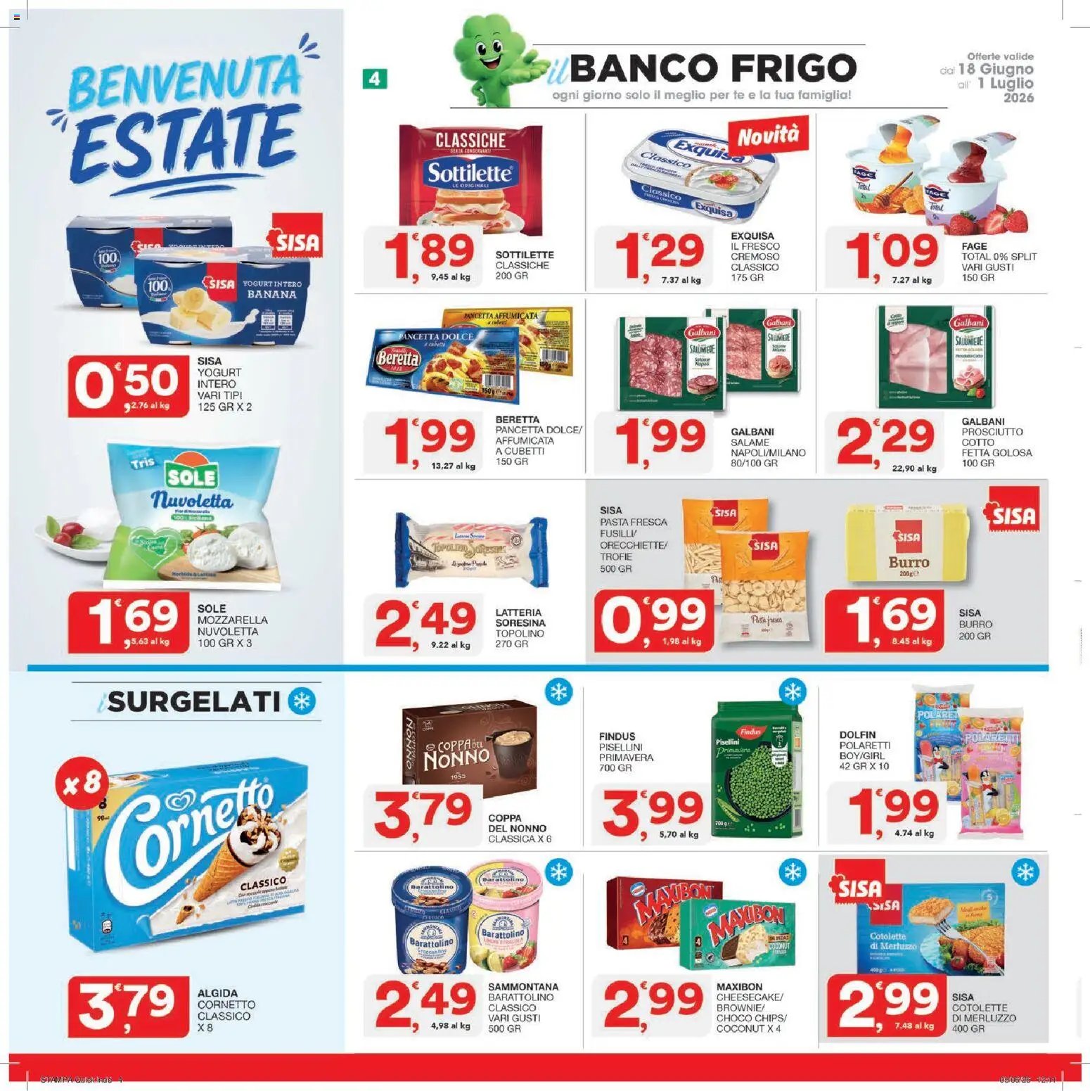 SISA volantino Quick