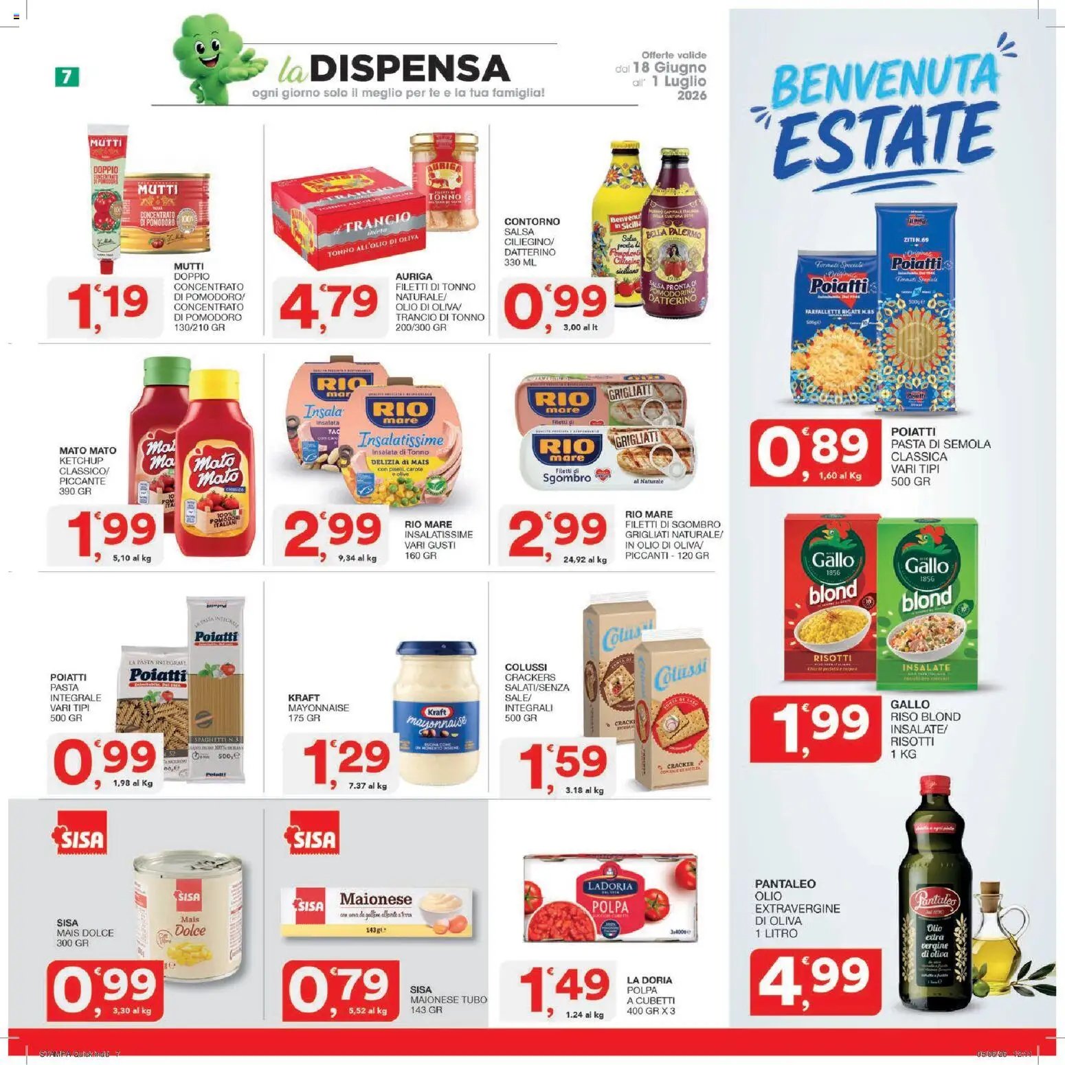 SISA volantino Quick