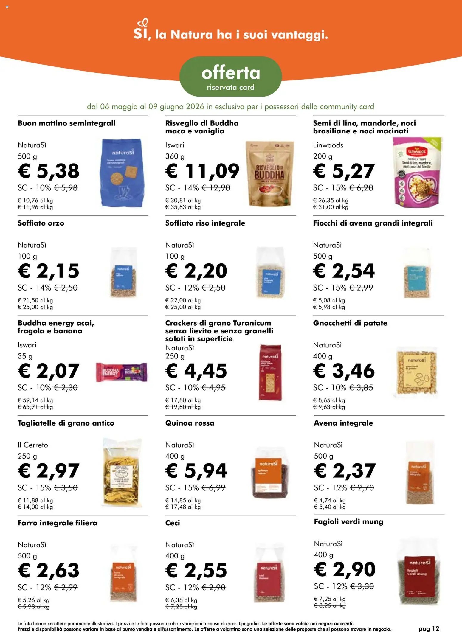 Natura Sì volantino (2026-05-06 - 2026-06-09)