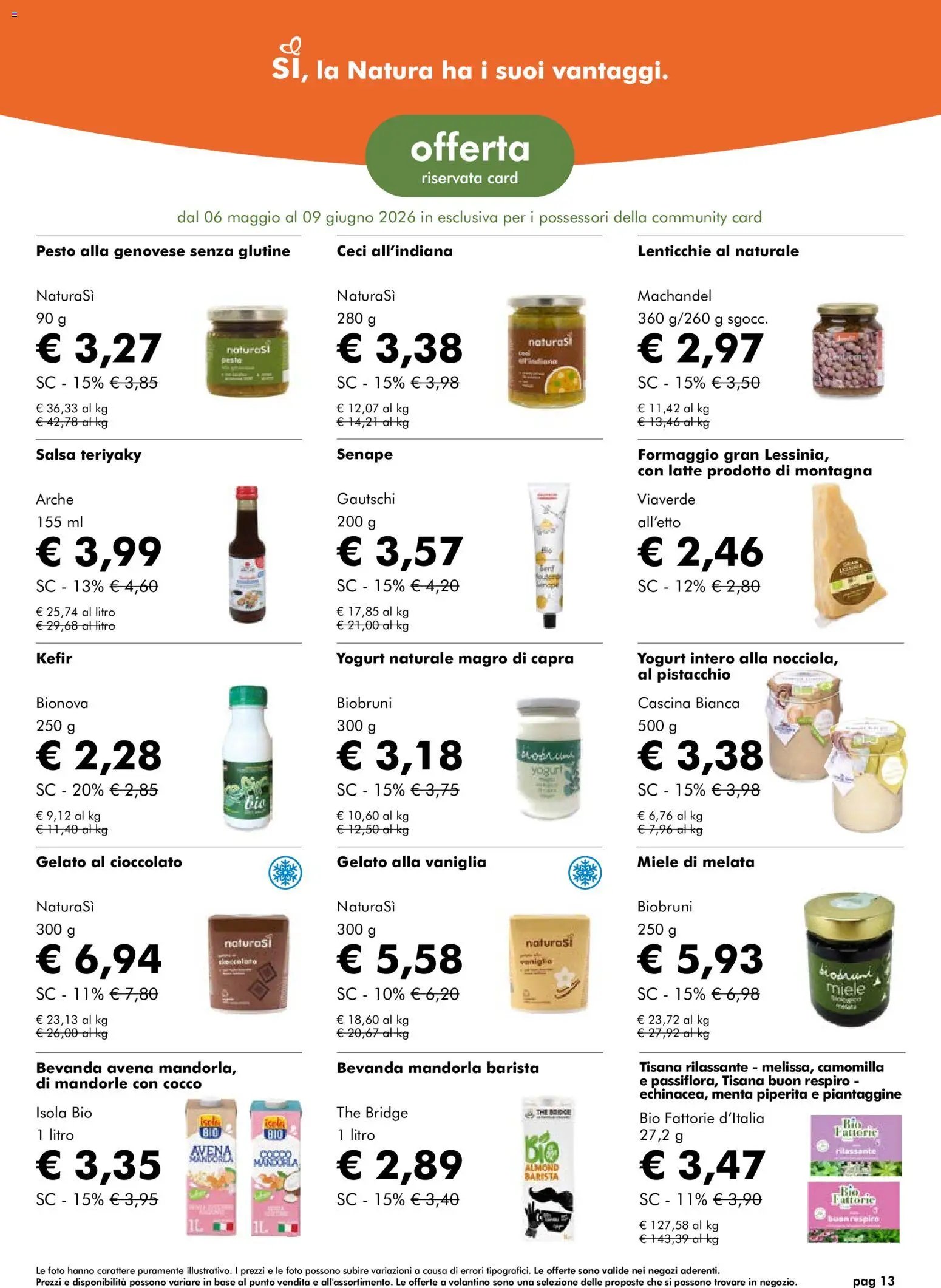 Natura Sì volantino (2026-05-06 - 2026-06-09)