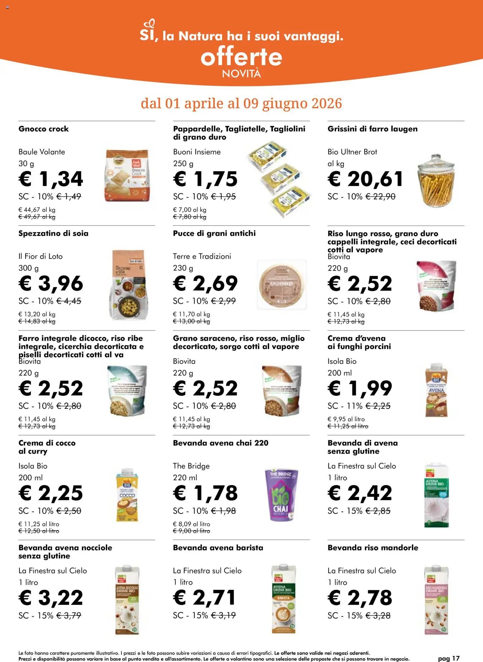 Natura Sì volantino (2026-05-06 - 2026-06-09)