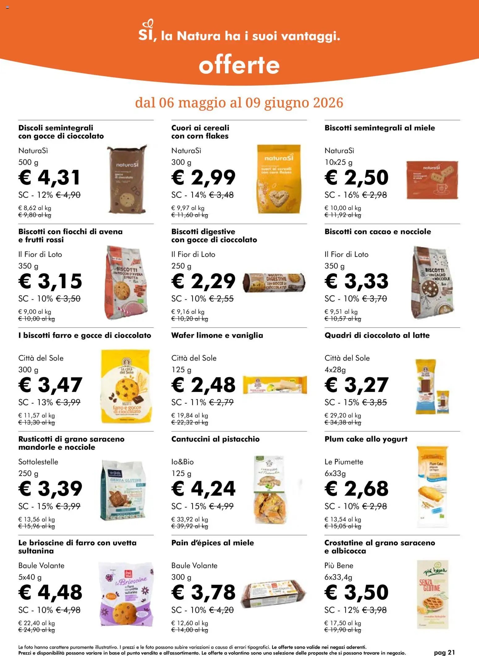 Natura Sì volantino (2026-05-06 - 2026-06-09)