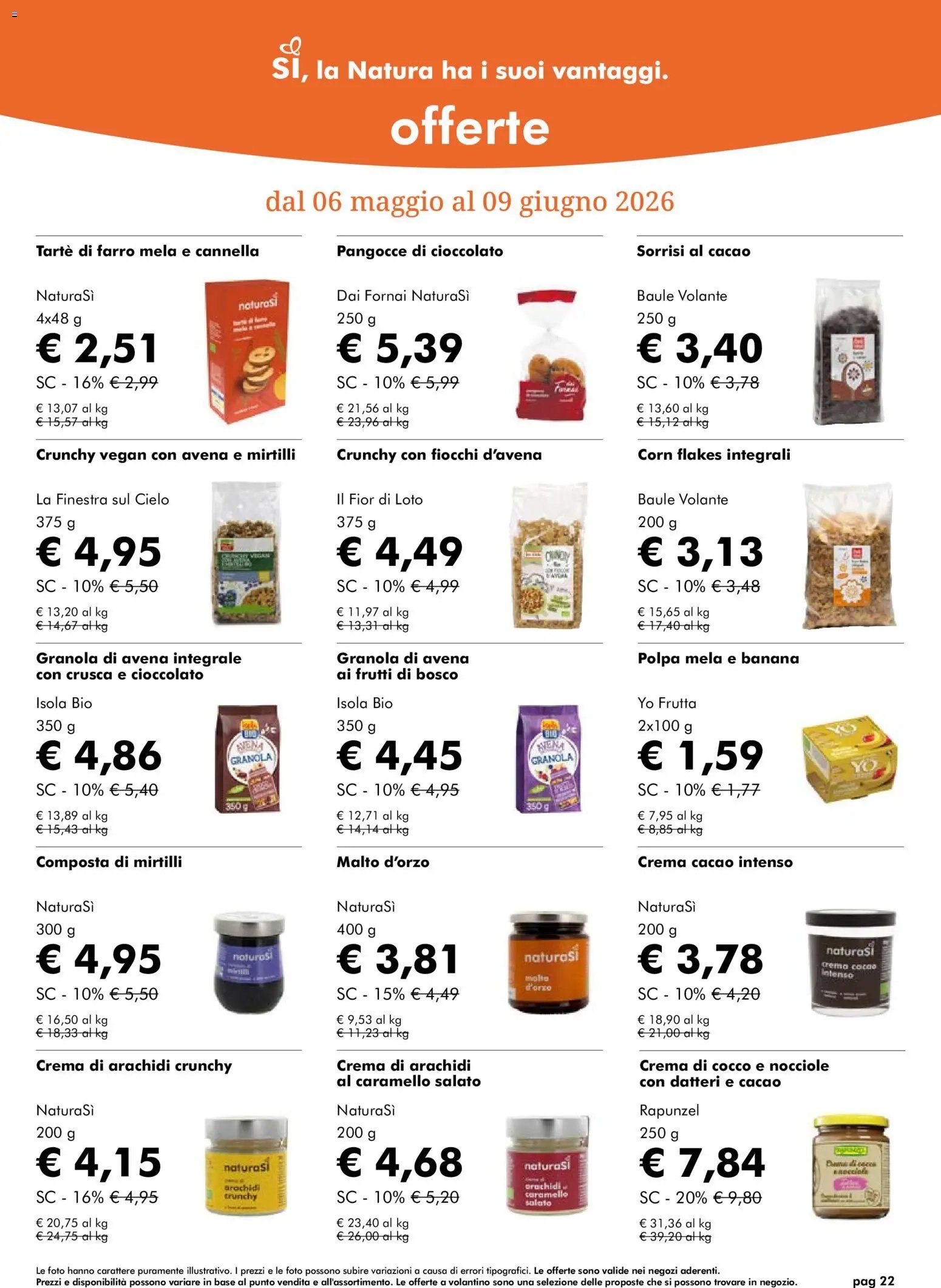 Natura Sì volantino (2026-05-06 - 2026-06-09)