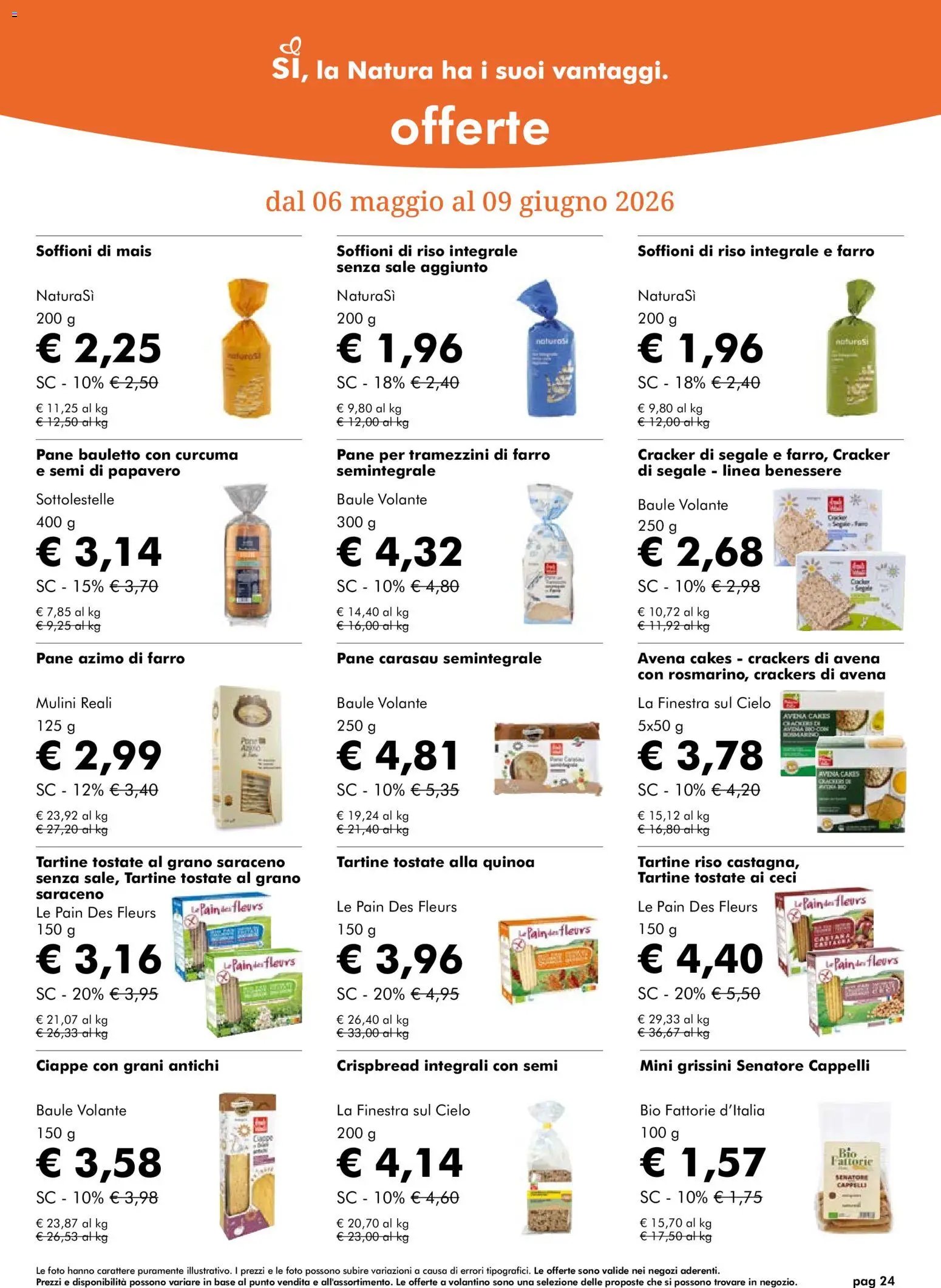 Natura Sì volantino (2026-05-06 - 2026-06-09)