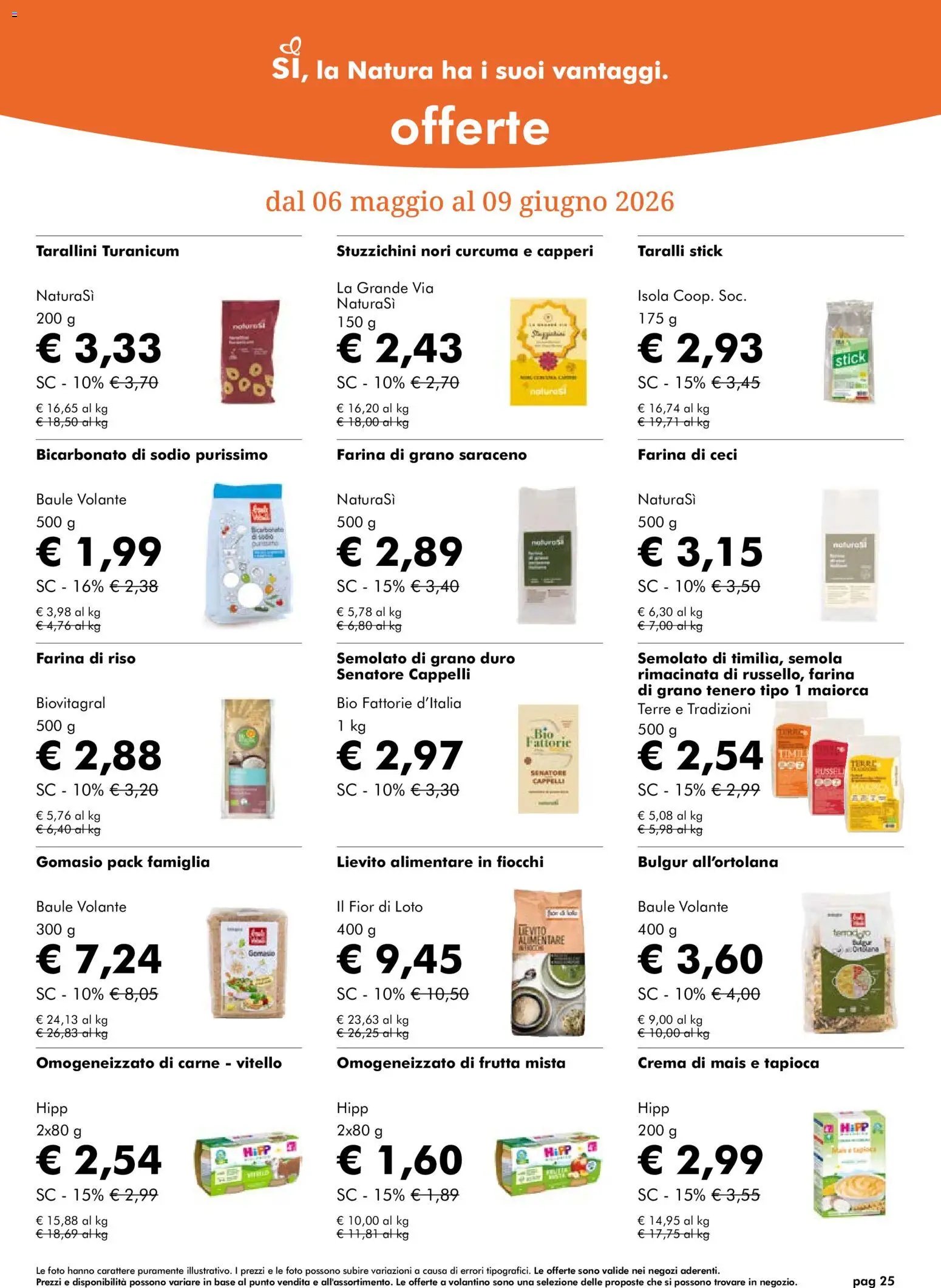Natura Sì volantino (2026-05-06 - 2026-06-09)
