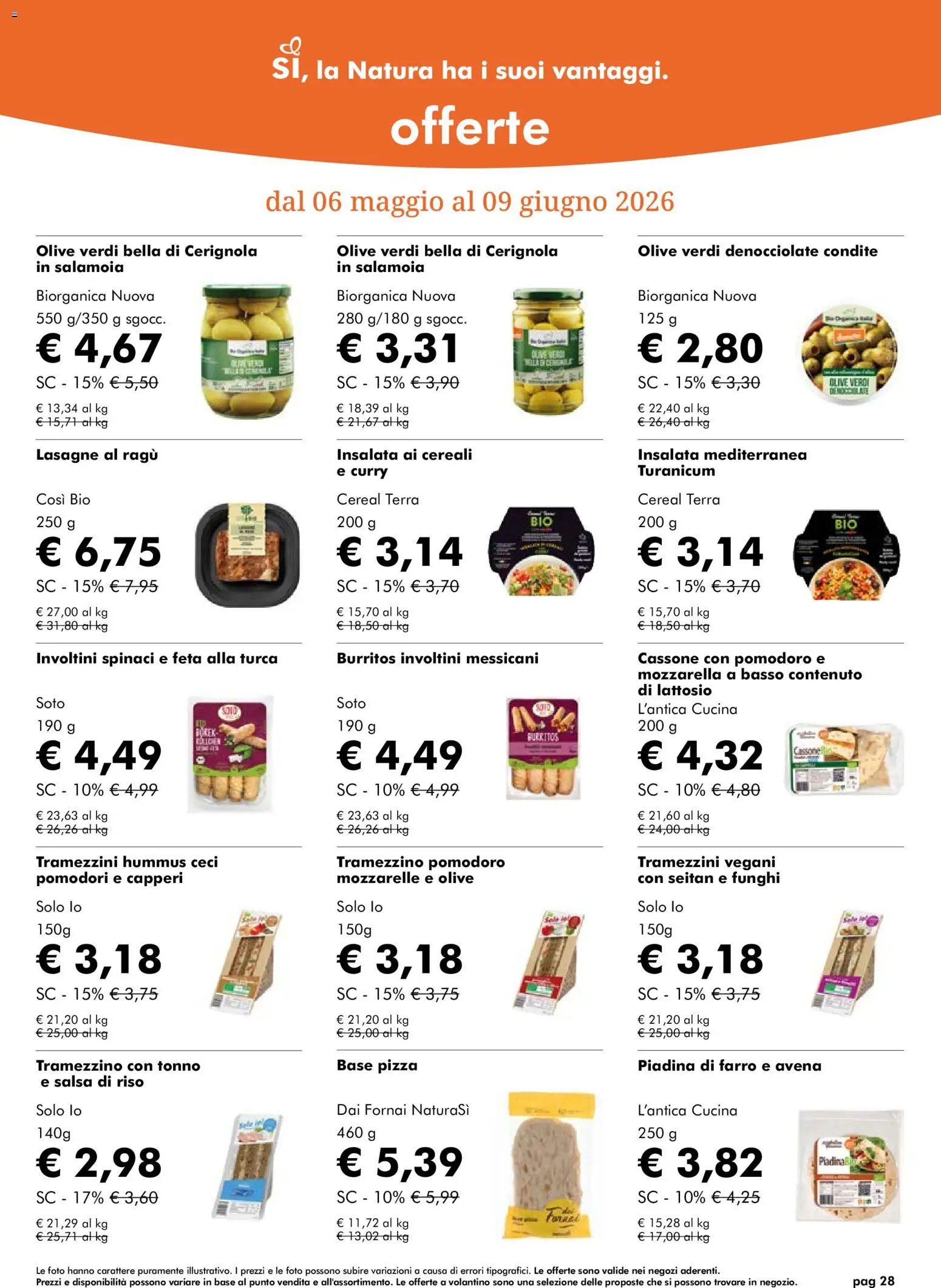 Natura Sì volantino (2026-05-06 - 2026-06-09)