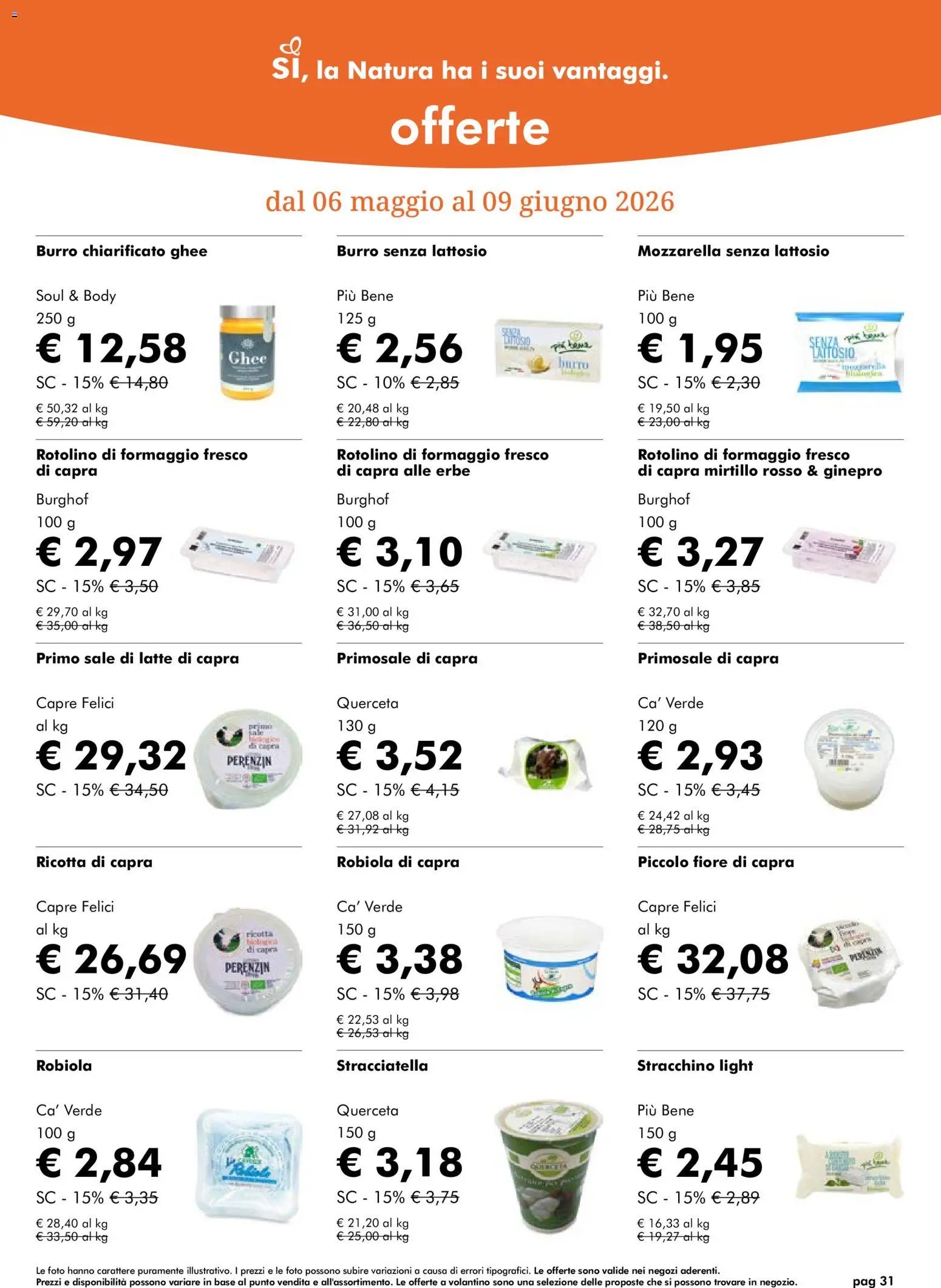 Natura Sì volantino (2026-05-06 - 2026-06-09)