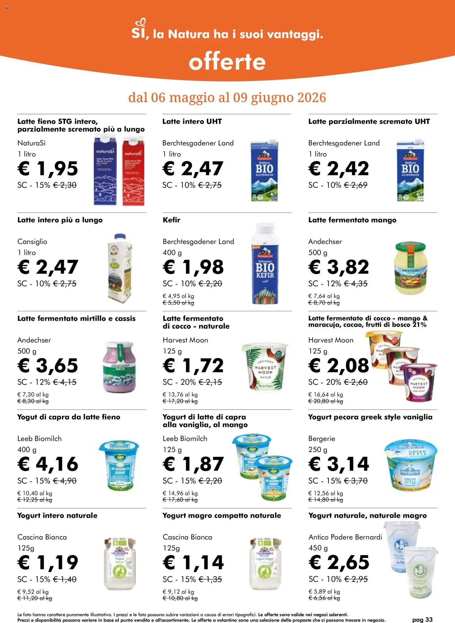 Natura Sì volantino (2026-05-06 - 2026-06-09)