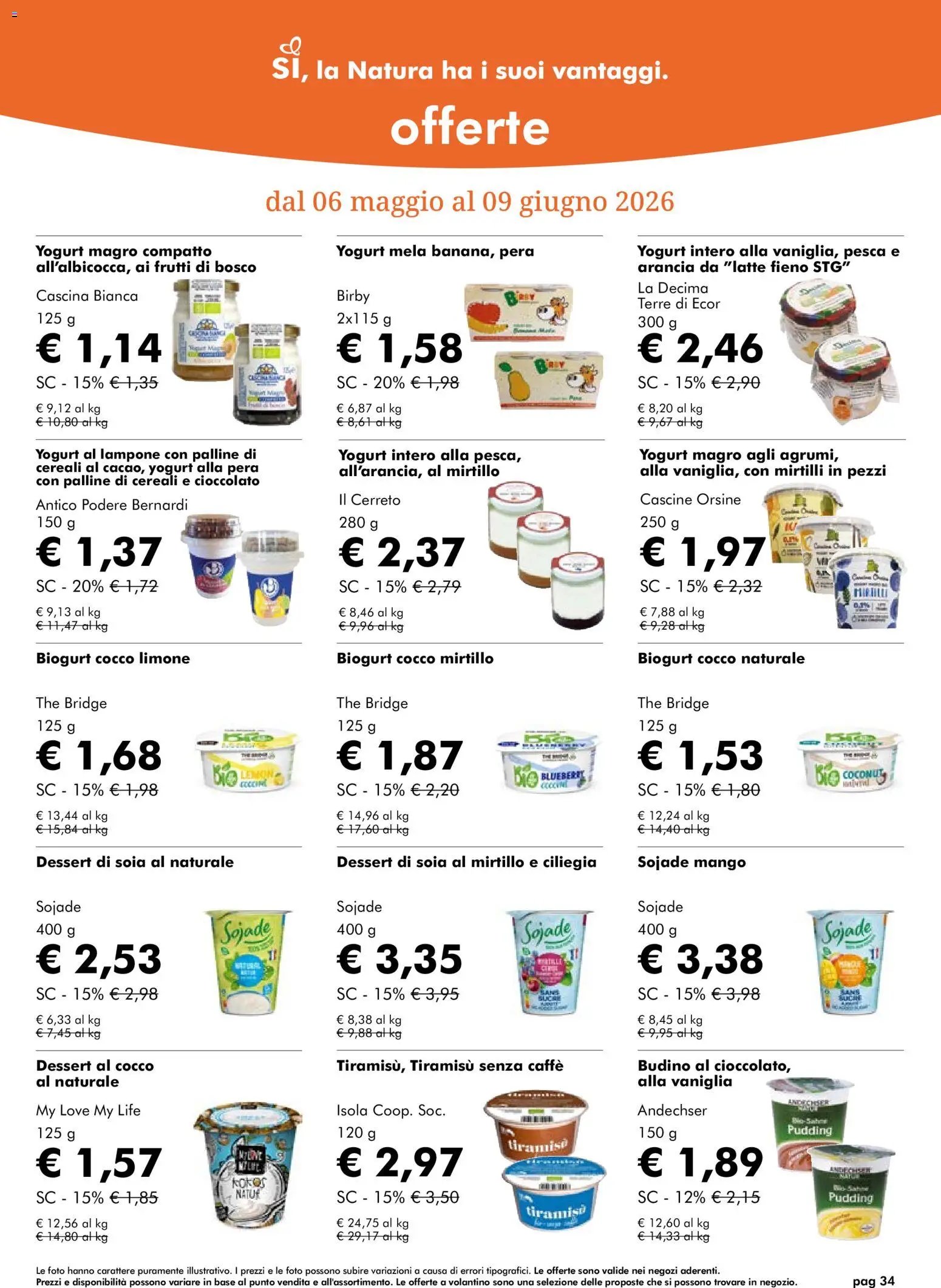 Natura Sì volantino (2026-05-06 - 2026-06-09)