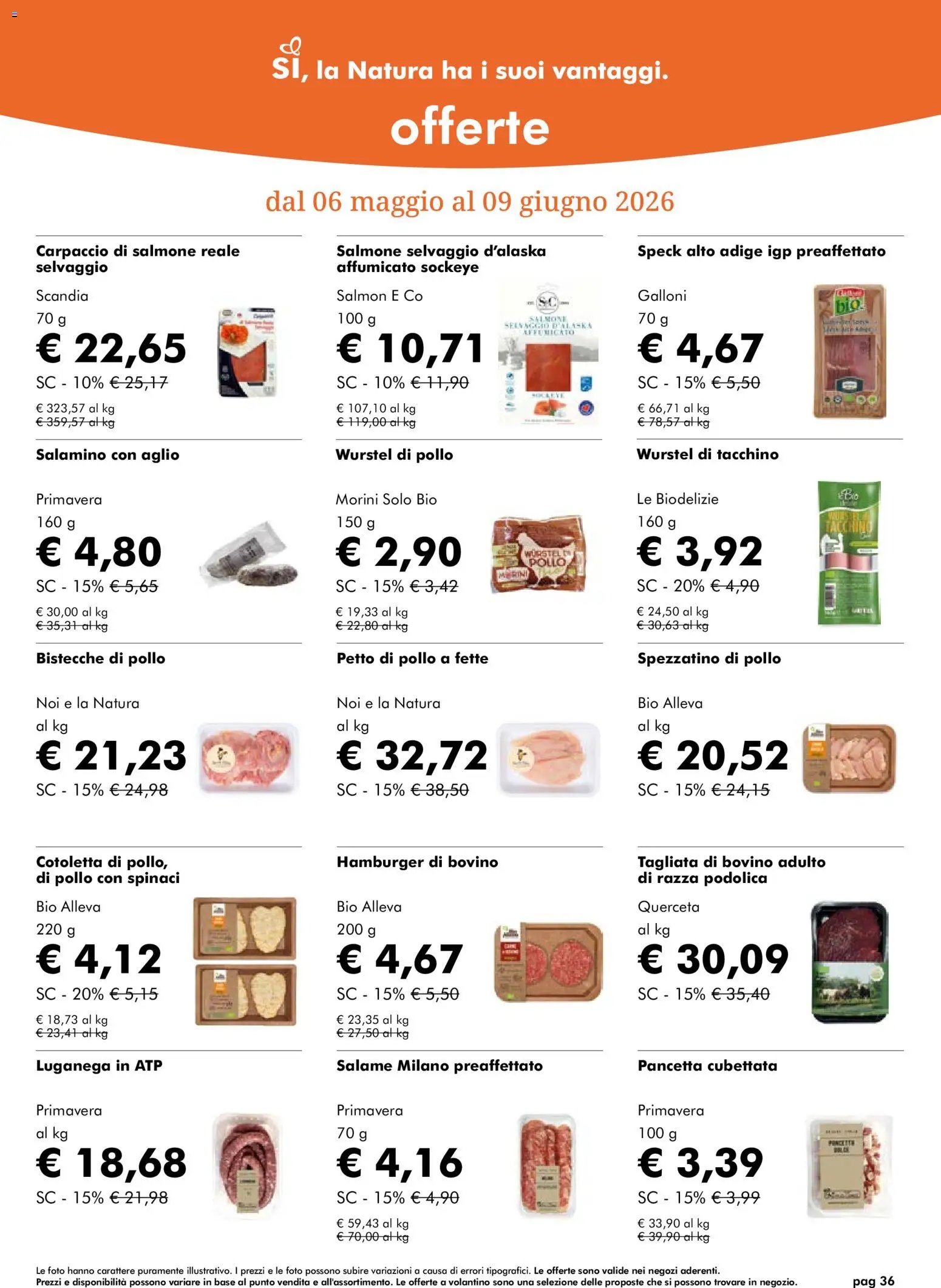 Natura Sì volantino (2026-05-06 - 2026-06-09)