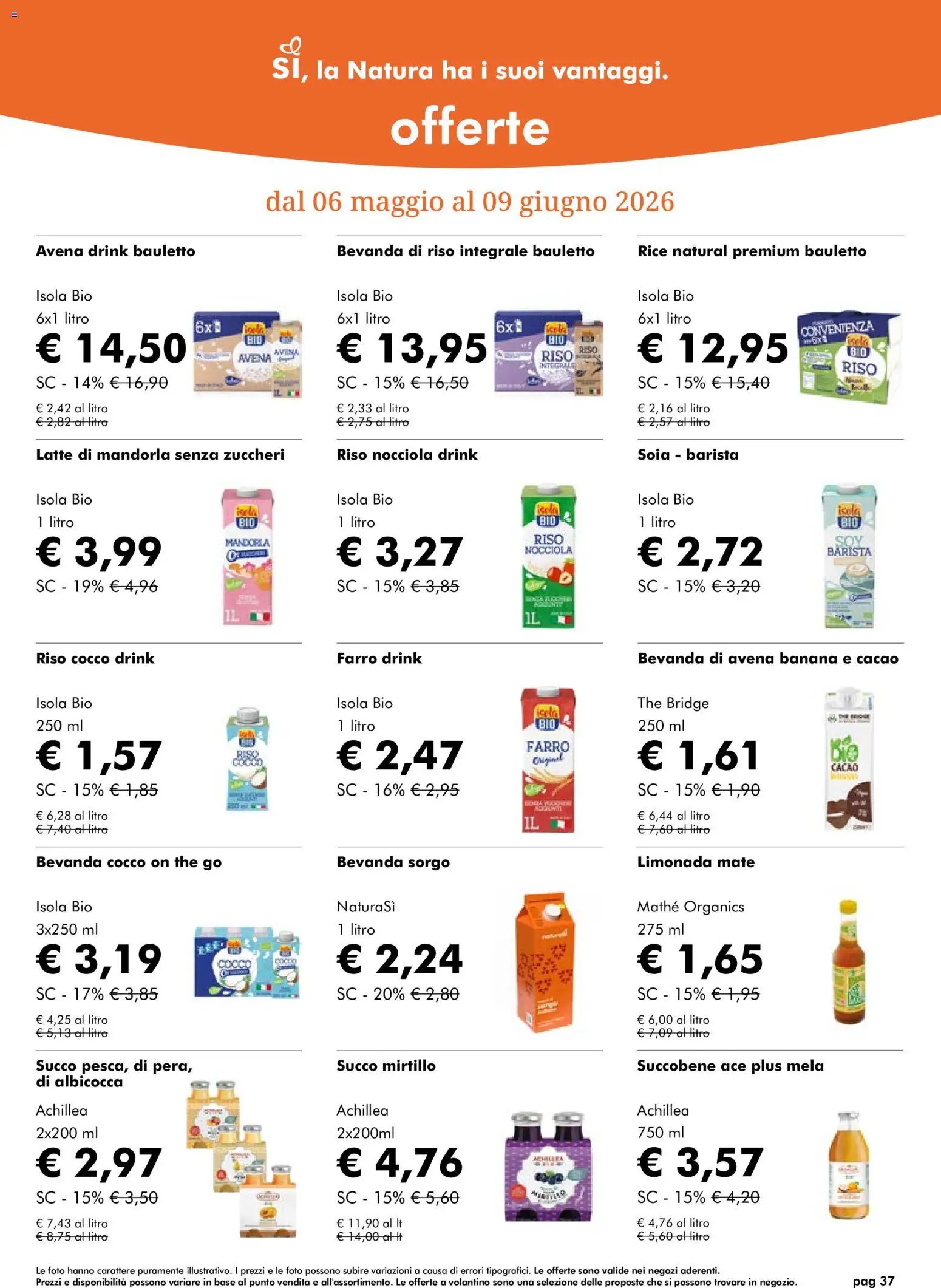 Natura Sì volantino (2026-05-06 - 2026-06-09)