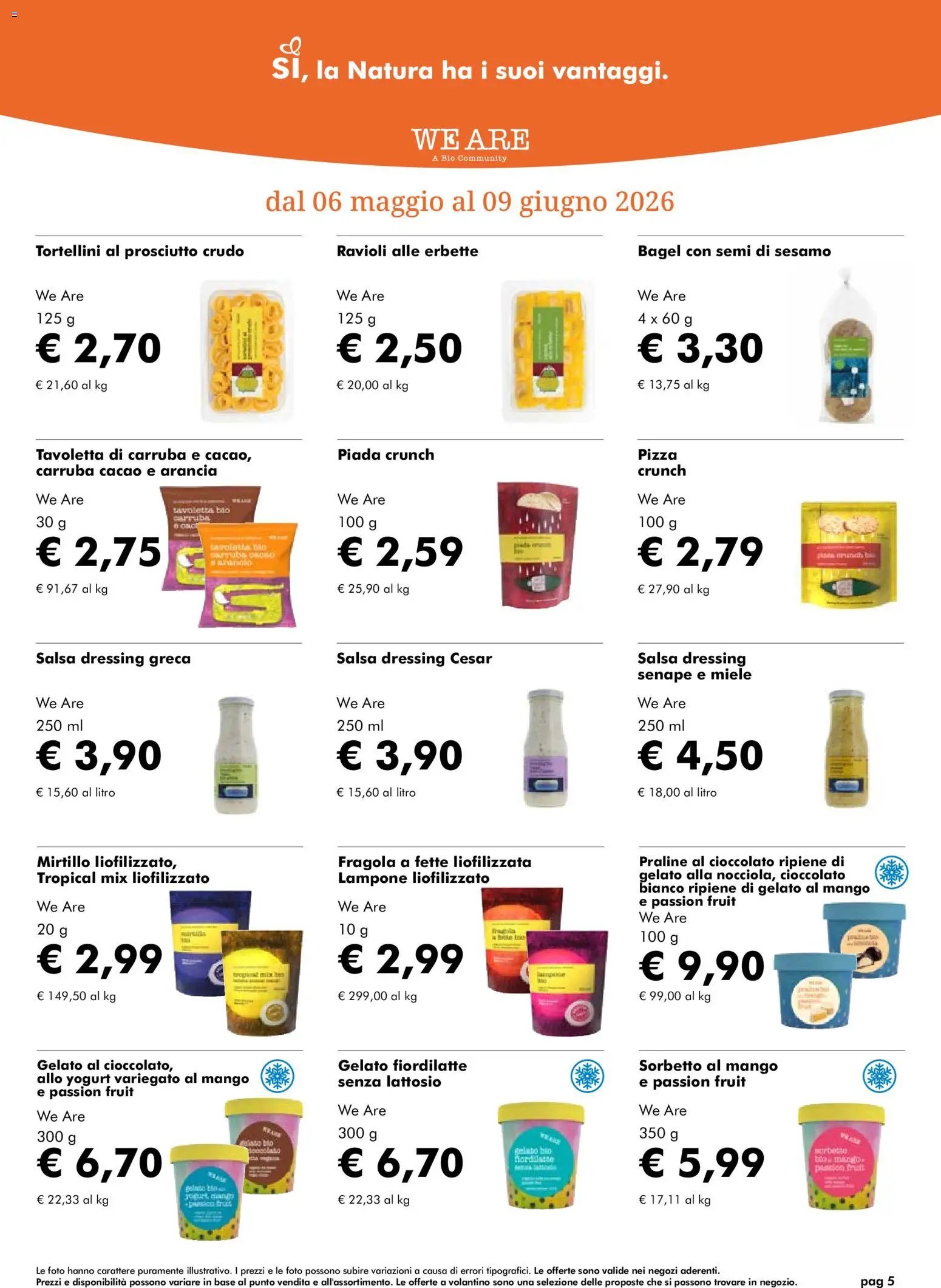 Natura Sì volantino (2026-05-06 - 2026-06-09)