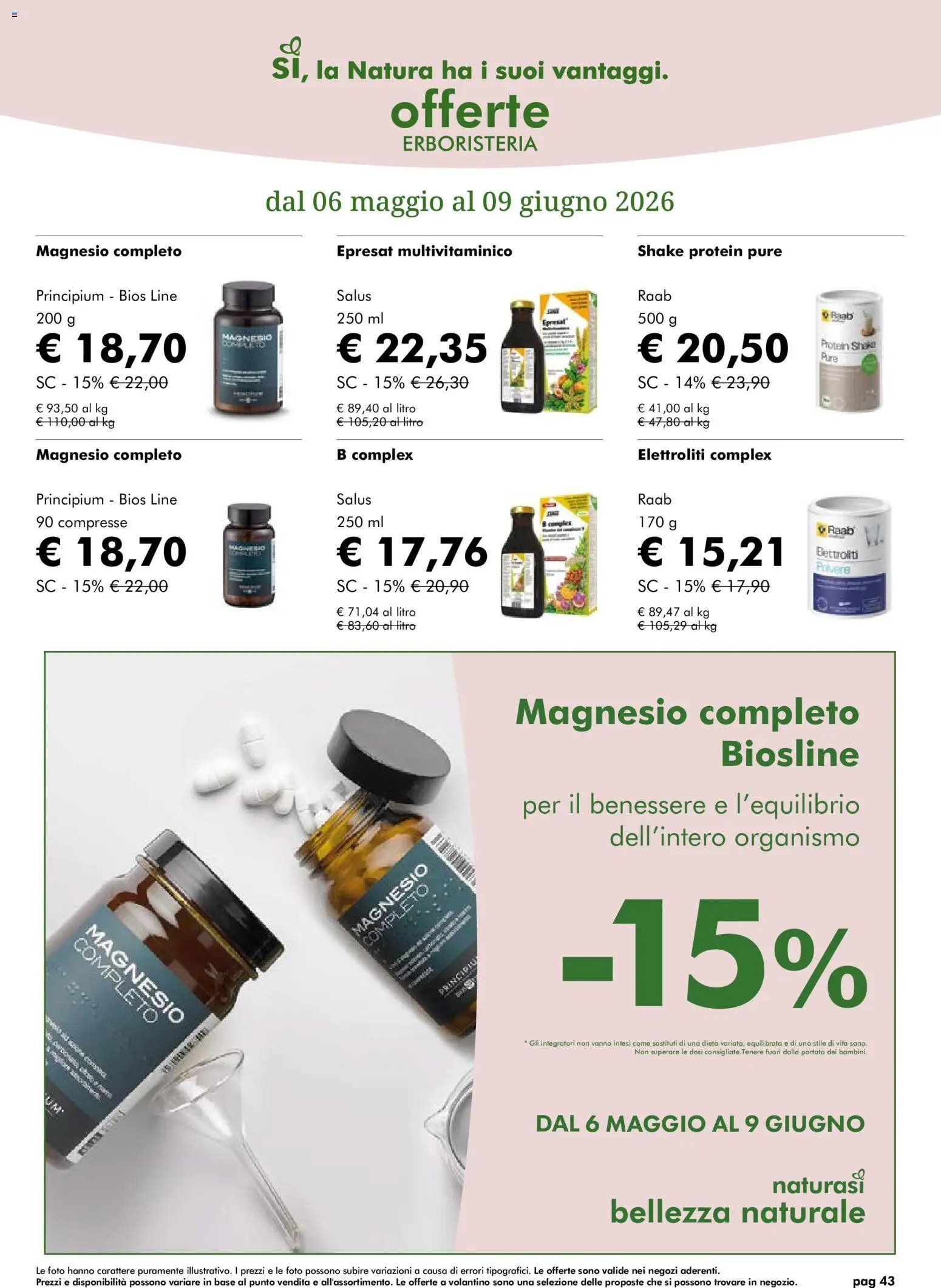 Natura Sì volantino (2026-05-06 - 2026-06-09)