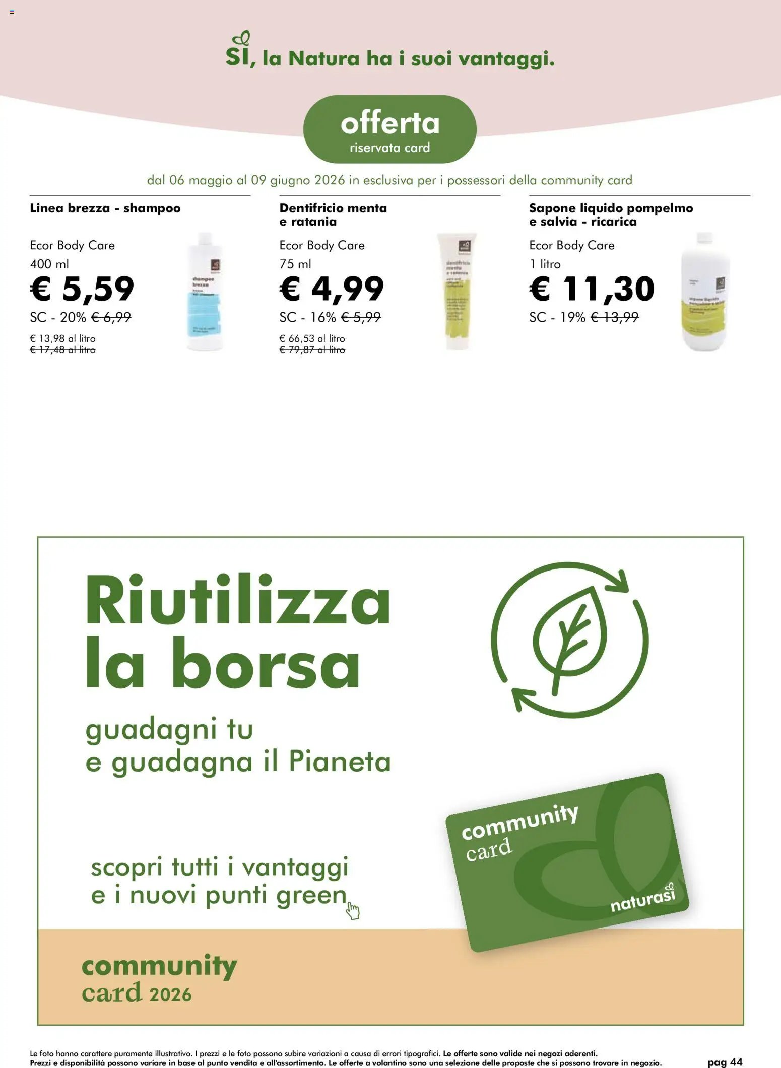 Natura Sì volantino (2026-05-06 - 2026-06-09)