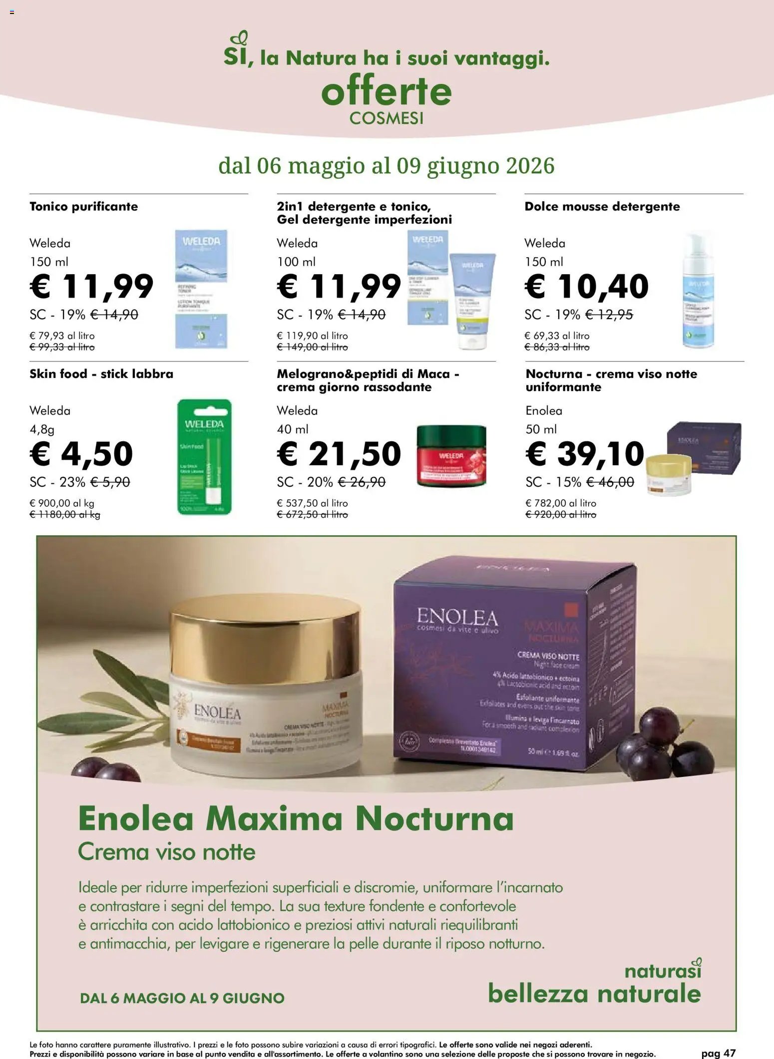 Natura Sì volantino (2026-05-06 - 2026-06-09)