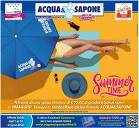 Acqua e Sapone volantino Sicilia
